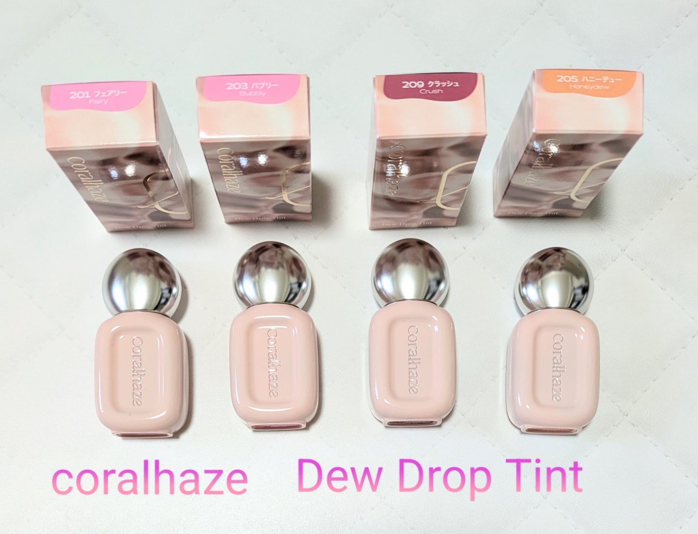 デュー ドロップ ティント/Coralhaze/リップティントを使ったクチコミ(1枚目)