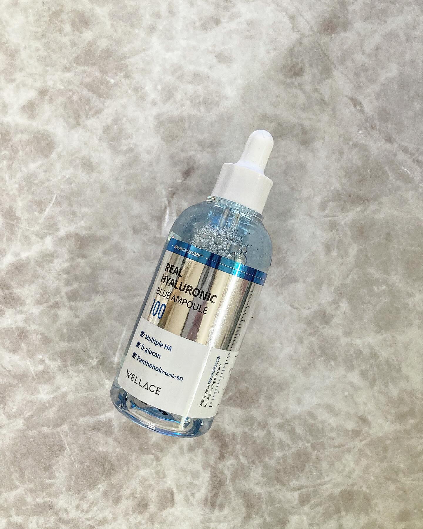 リアルヒアルロニックブルーアンプル 100/Wellage/美容液を使ったクチコミ（1枚目）