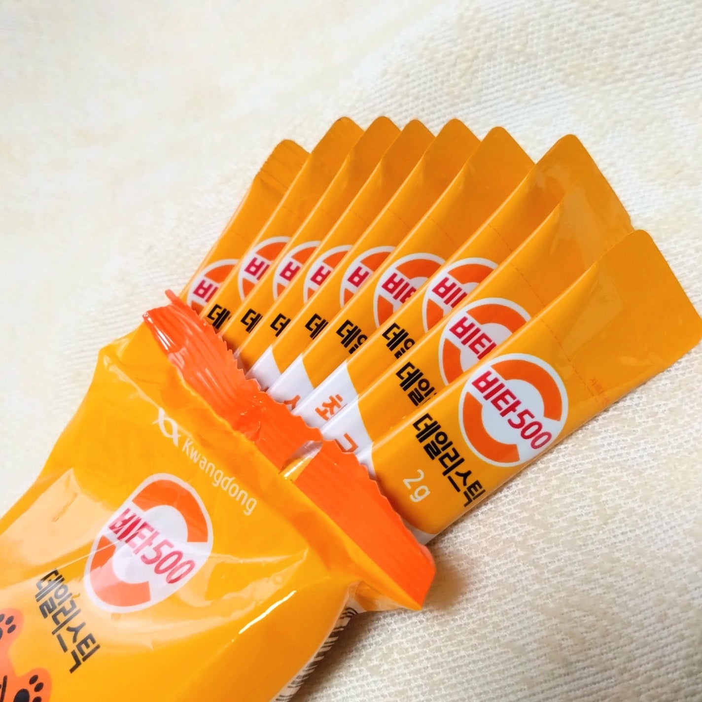 Kwangdong ビタ500デイリースティック/Kwangdong/美容サプリメントを使ったクチコミ(4枚目)