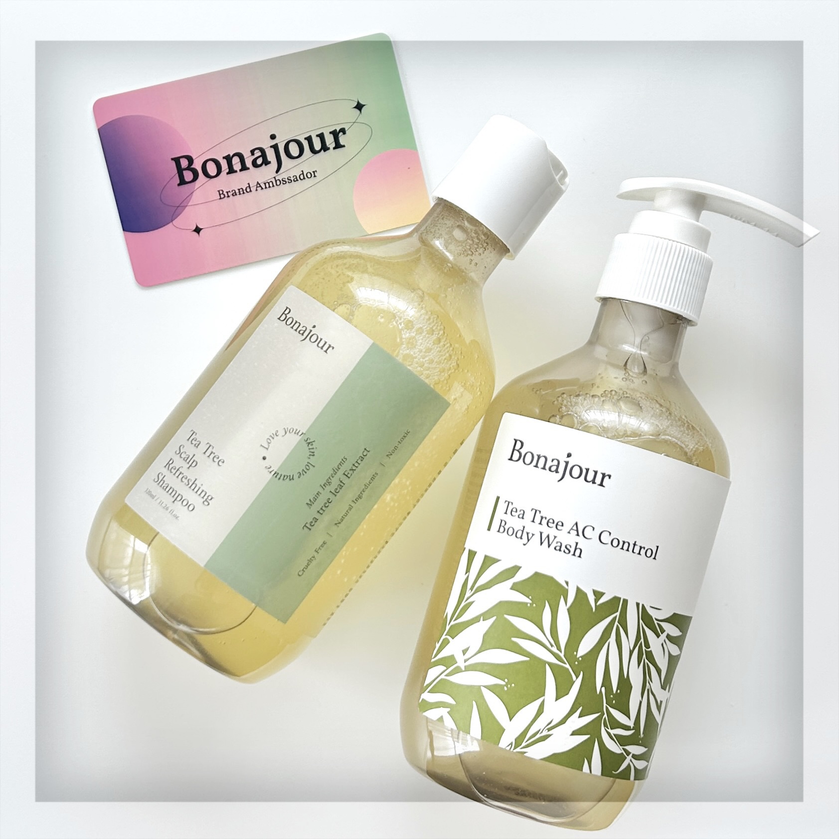 ティーツリースカルプリフレシングシャンプー/Bonajour/シャンプー・コンディショナーを使ったクチコミ（1枚目）