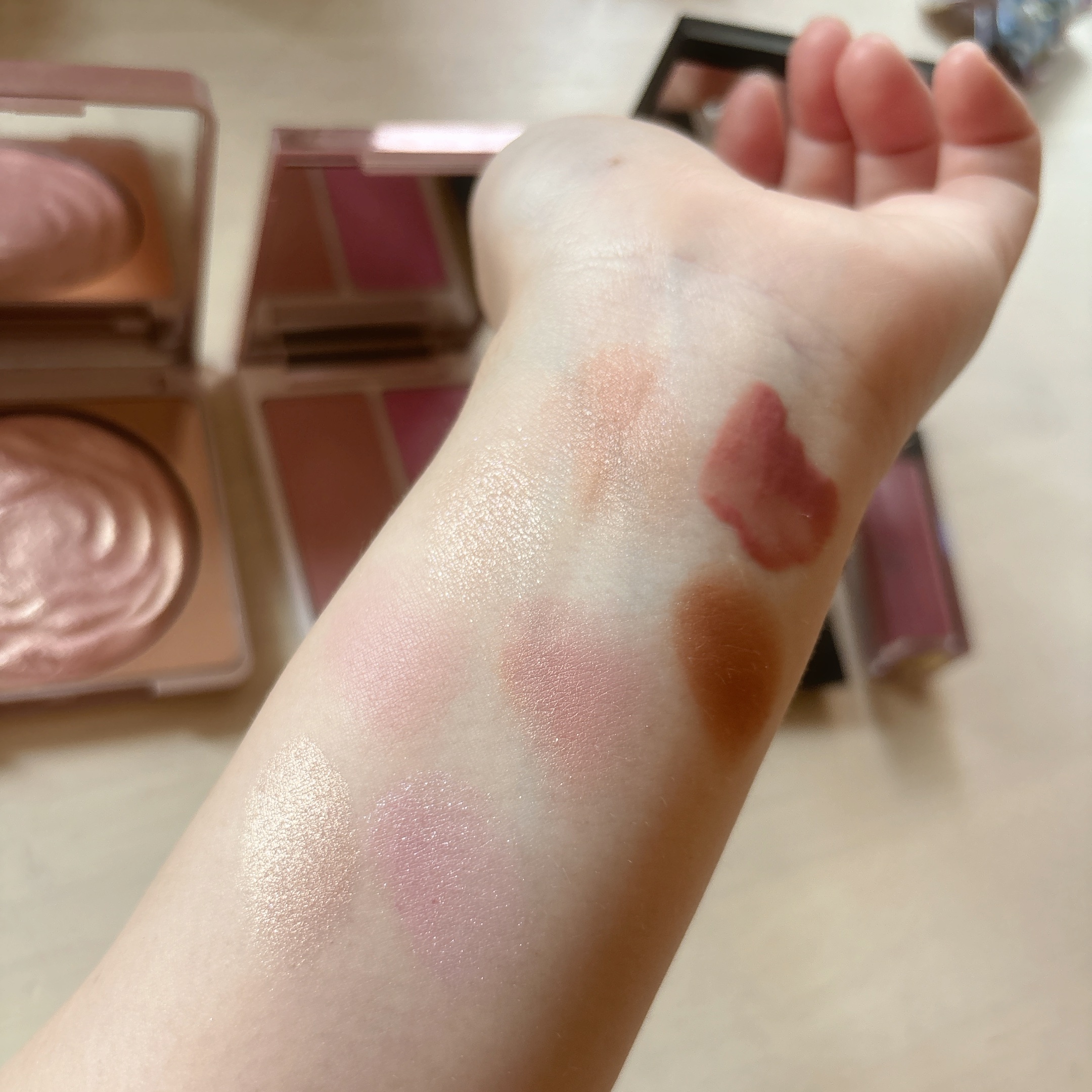 メルティグロウラメチーク/cimer/パウダーチークを使ったクチコミ（2枚目）