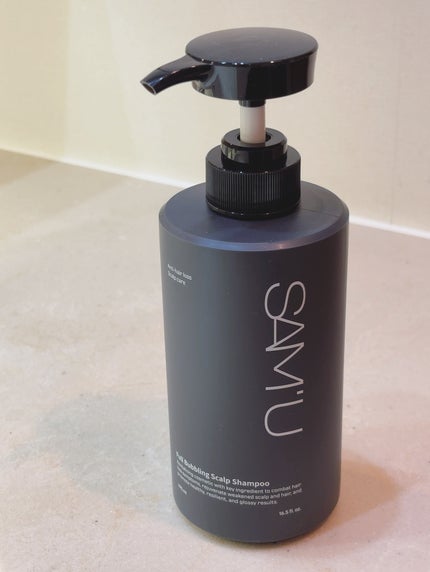 フルバブリングスカルプシャンプー/SAM'U/頭皮ケアを使ったクチコミ(1枚目)