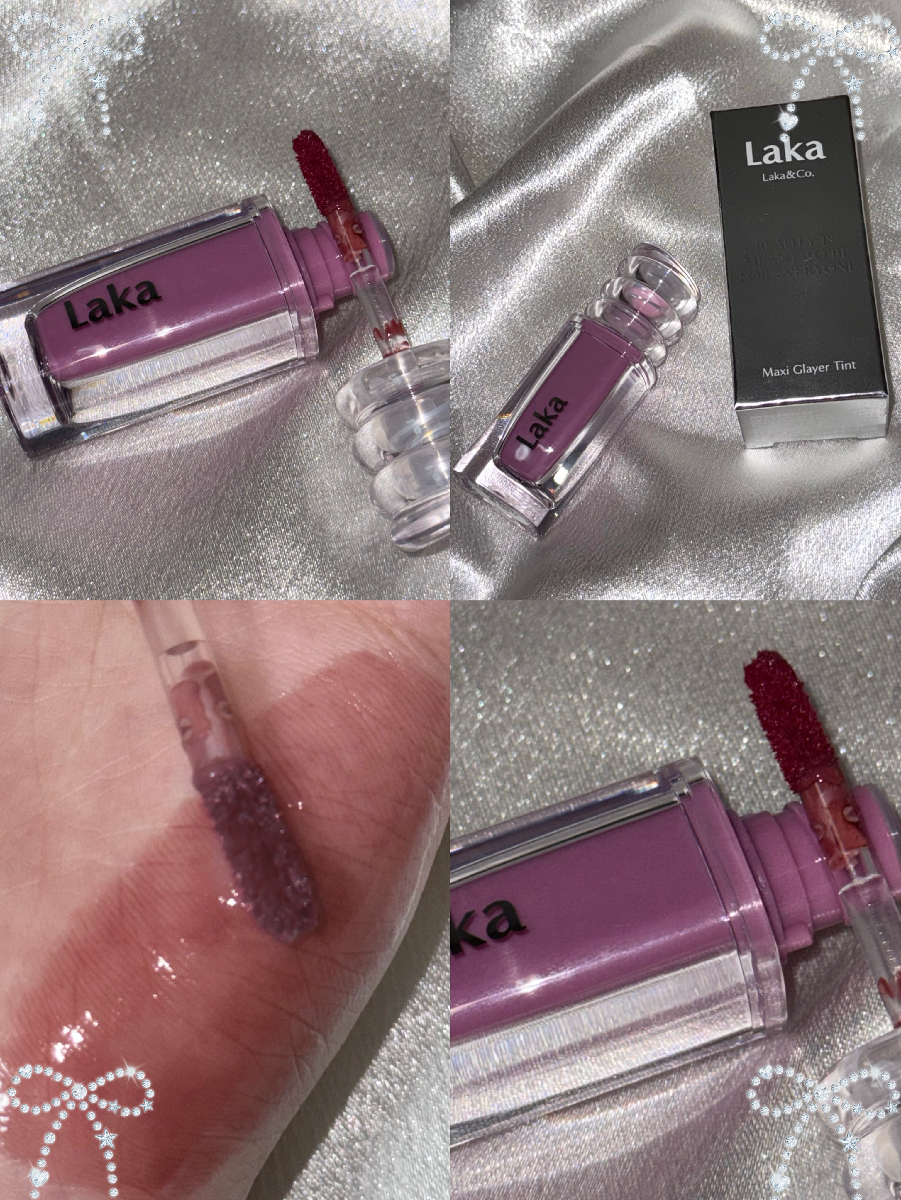 ラカ　マキシグレイヤーティント ＃609　クラッシー/Laka/リップティントを使ったクチコミ（1枚目）