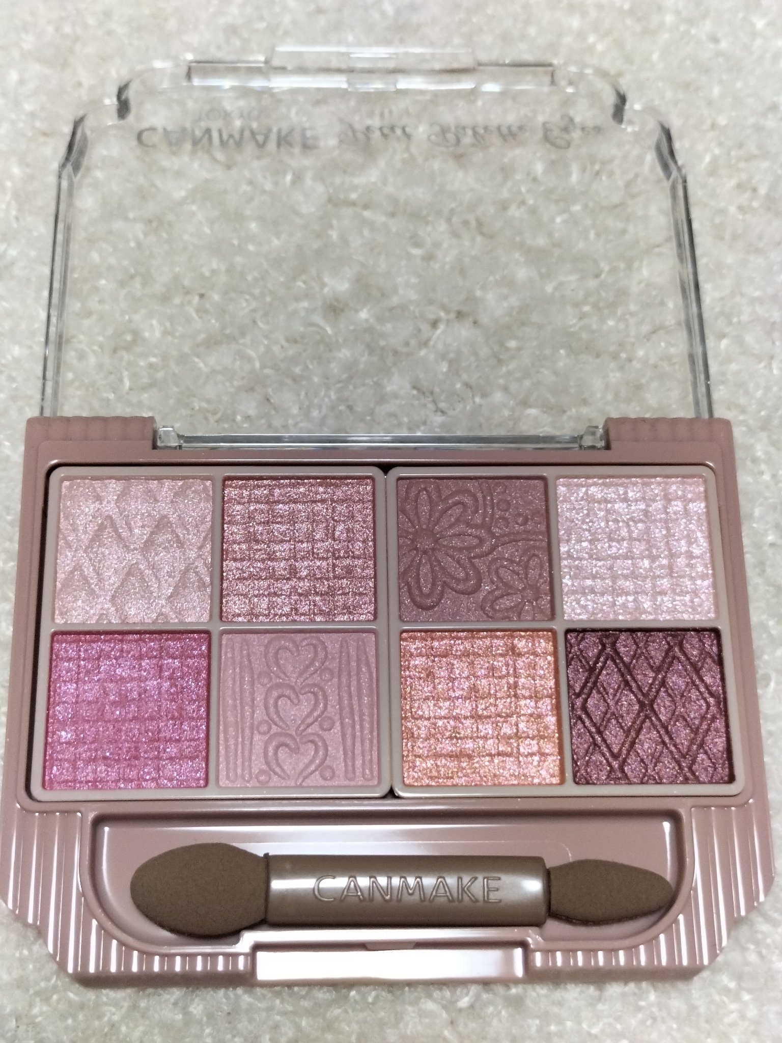 プティパレットアイズ/キャンメイク/パウダーアイシャドウを使ったクチコミ（2枚目）