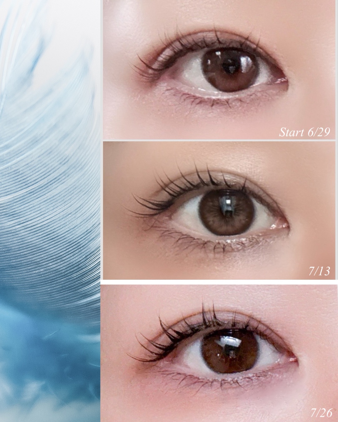 アイラッシュセラム100EX/COSNORI/まつげ美容液を使ったクチコミ（3枚目）