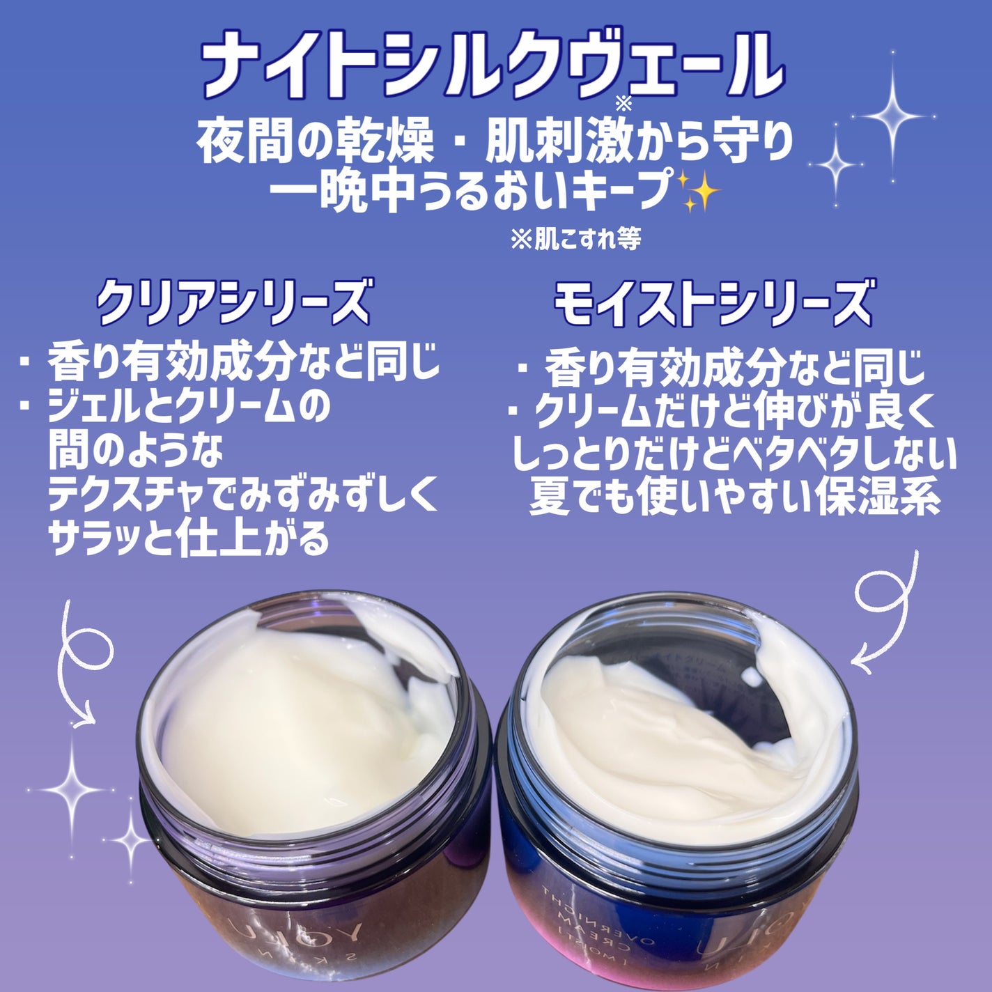 ヨル スキン オーバーナイトセラム モイスト/YOLU/美容液を使ったクチコミ(3枚目)