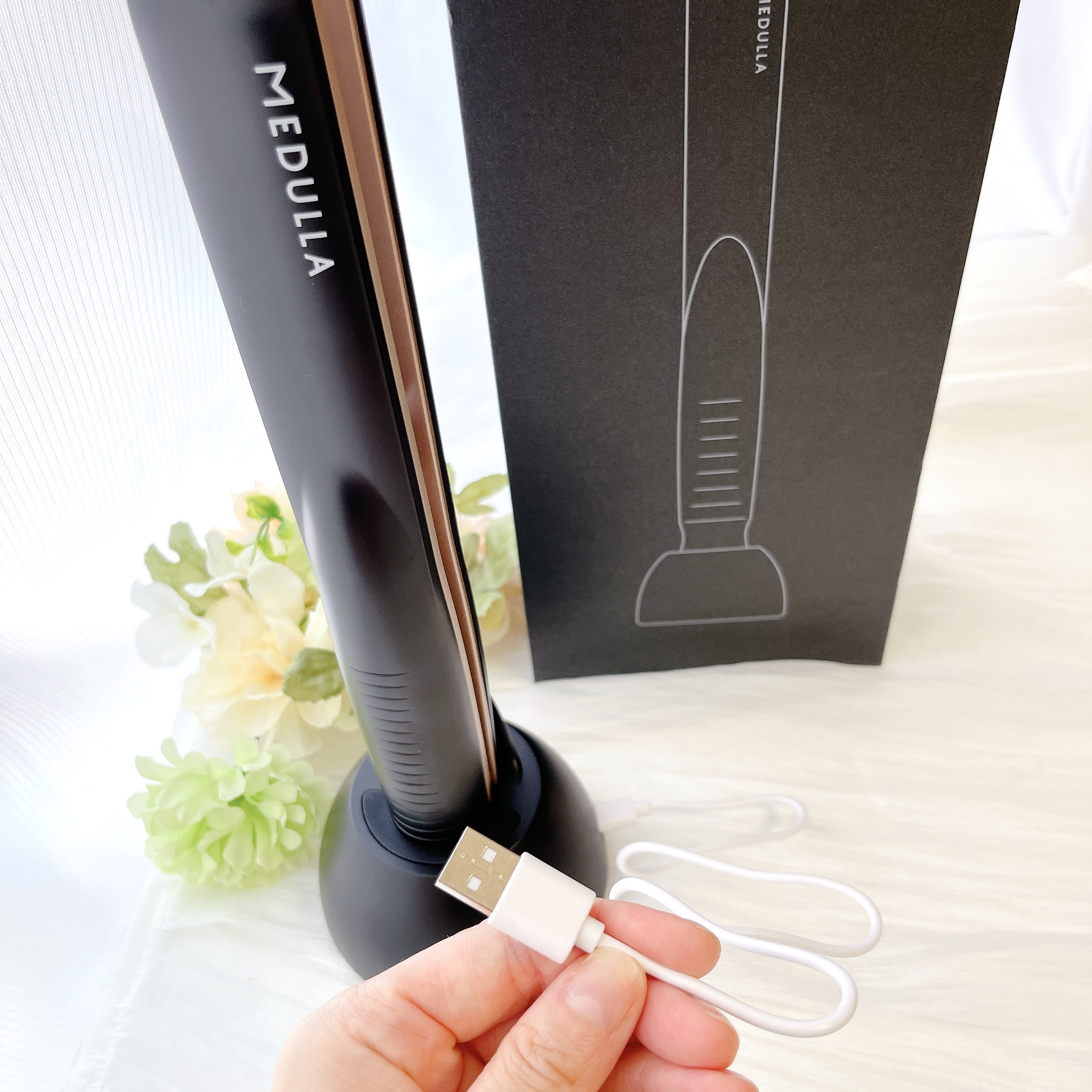 【新品未使用】MEDULLA SONIC SHINE PRO MEDULIA SONIC-SHINE PRO 超音波アイロン - メルカリ