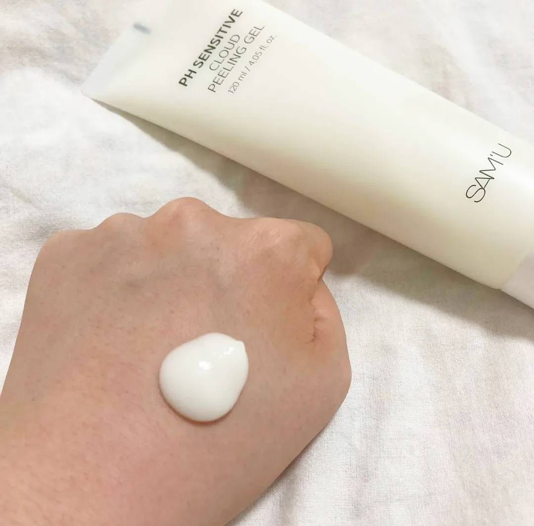 PHセンシティブクラウドピーリングジェル/SAM'U/ピーリングを使ったクチコミ（2枚目）