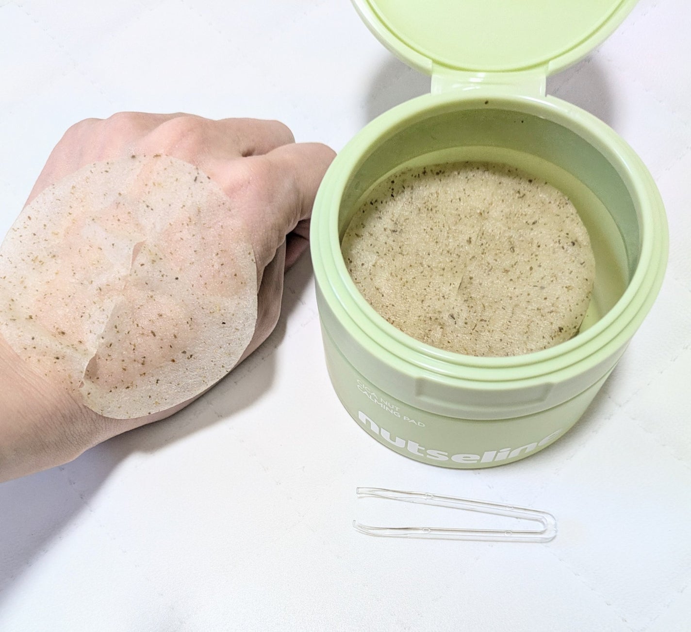 Cica nut CALMING BALM STRONG/nutseline/フェイスバームを使ったクチコミ(8枚目)