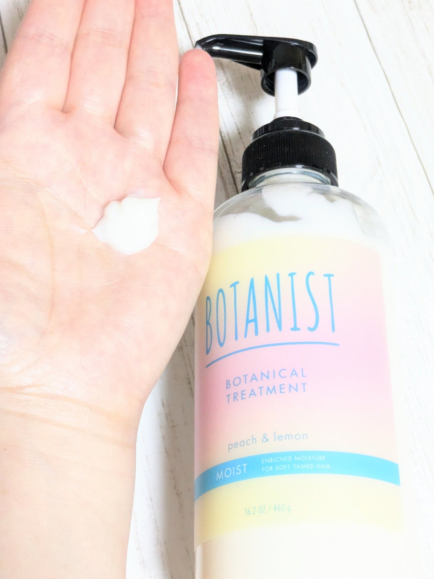 ボタニカルシャンプー/トリートメント アイスピーチレモネードの香り(モイスト)/BOTANIST/シャンプー・コンディショナーを使ったクチコミ(4枚目)
