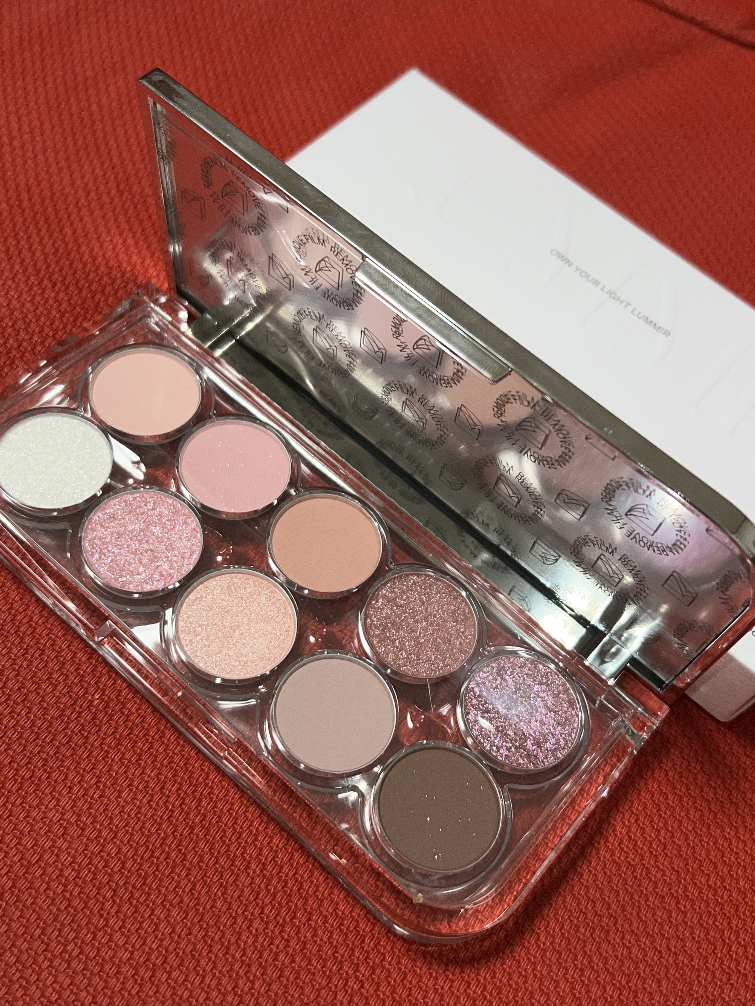 ライトオンアイズシャドウパレット/ルミル/アイシャドウパレットを使ったクチコミ（2枚目）