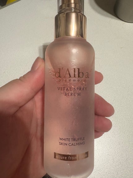 ダルバ ホワイトトリュフバイタルスプレーセラム/ダルバ/ミスト状化粧水を使ったクチコミ(2枚目)