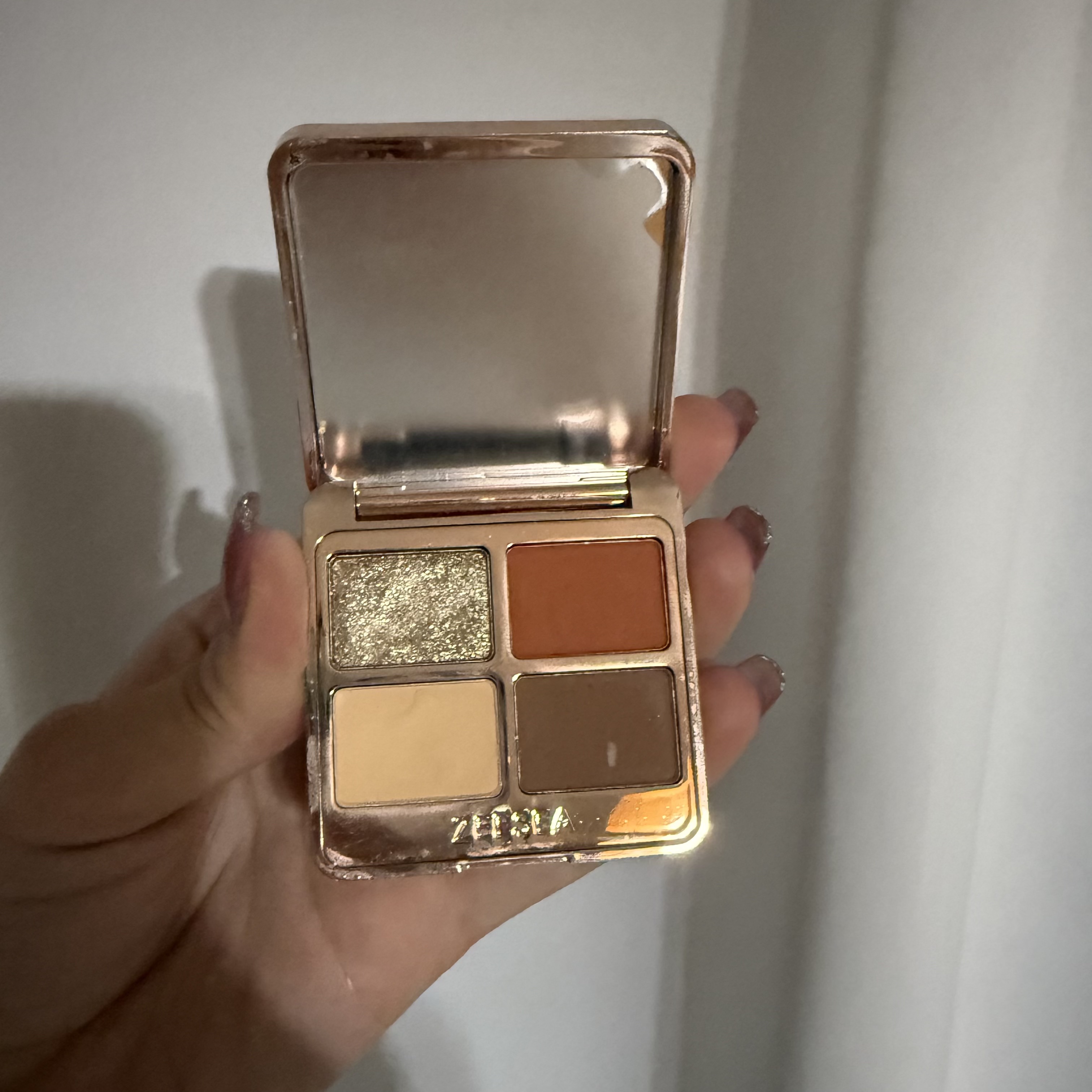 アニマルアイシャドウ(4シェード) D02 素直/ZEESEA/アイシャドウパレットを使ったクチコミ（2枚目）