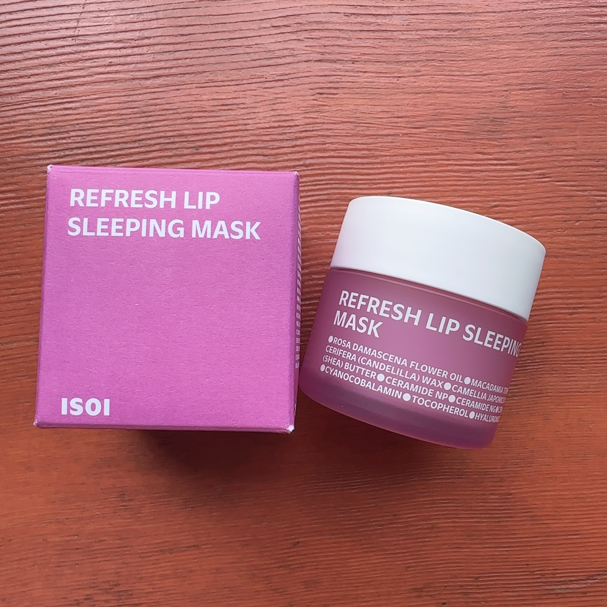 リフレッシュリップスリーピングマスク/ISOI/その他スキンケアを使ったクチコミ（1枚目）