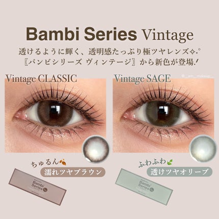 Angelcolor Bambi Series Vintage 1day/AngelColor/ワンデー(1DAY)カラコンを使ったクチコミ(2枚目)