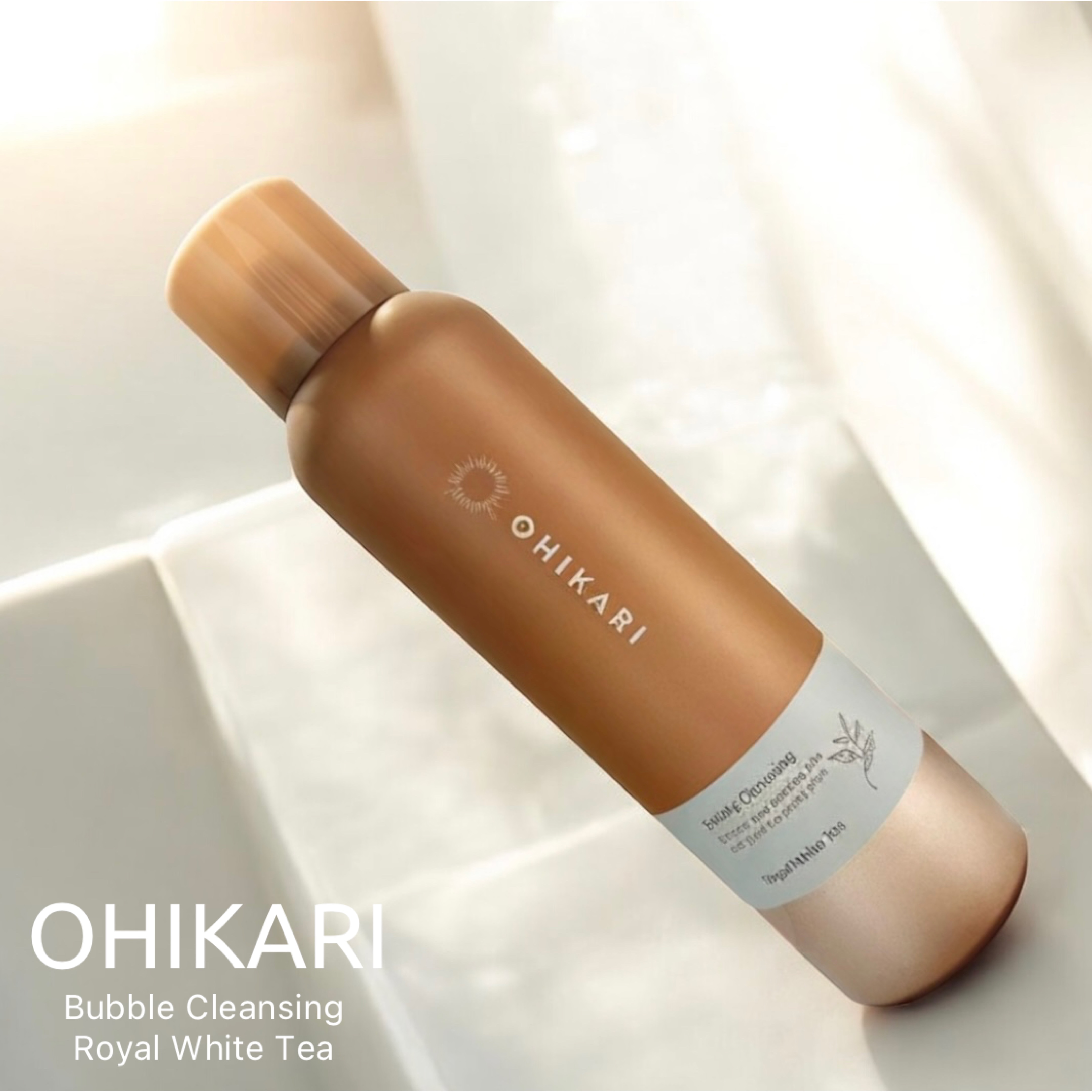 バブルクレンジング ロイヤルホワイトティー/OHIKARI/クレンジングクリームを使ったクチコミ（1枚目）