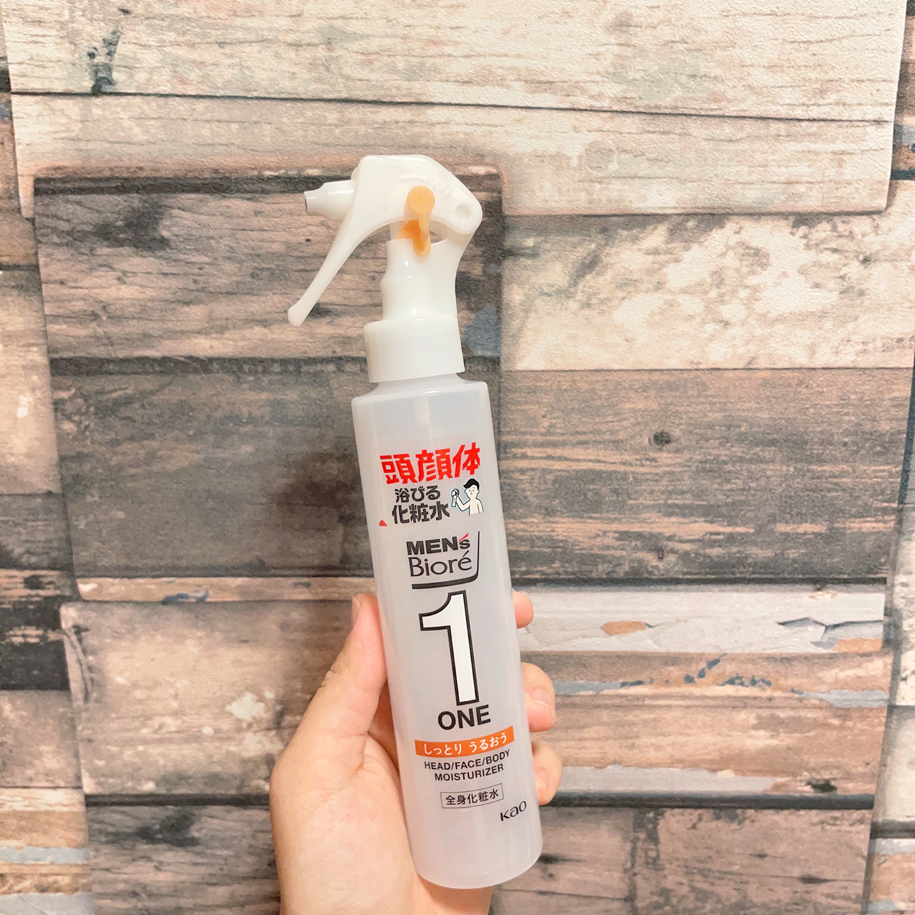 ONE 全身化粧水スプレー しっとり/メンズビオレ/ミスト状化粧水を使ったクチコミ（2枚目）