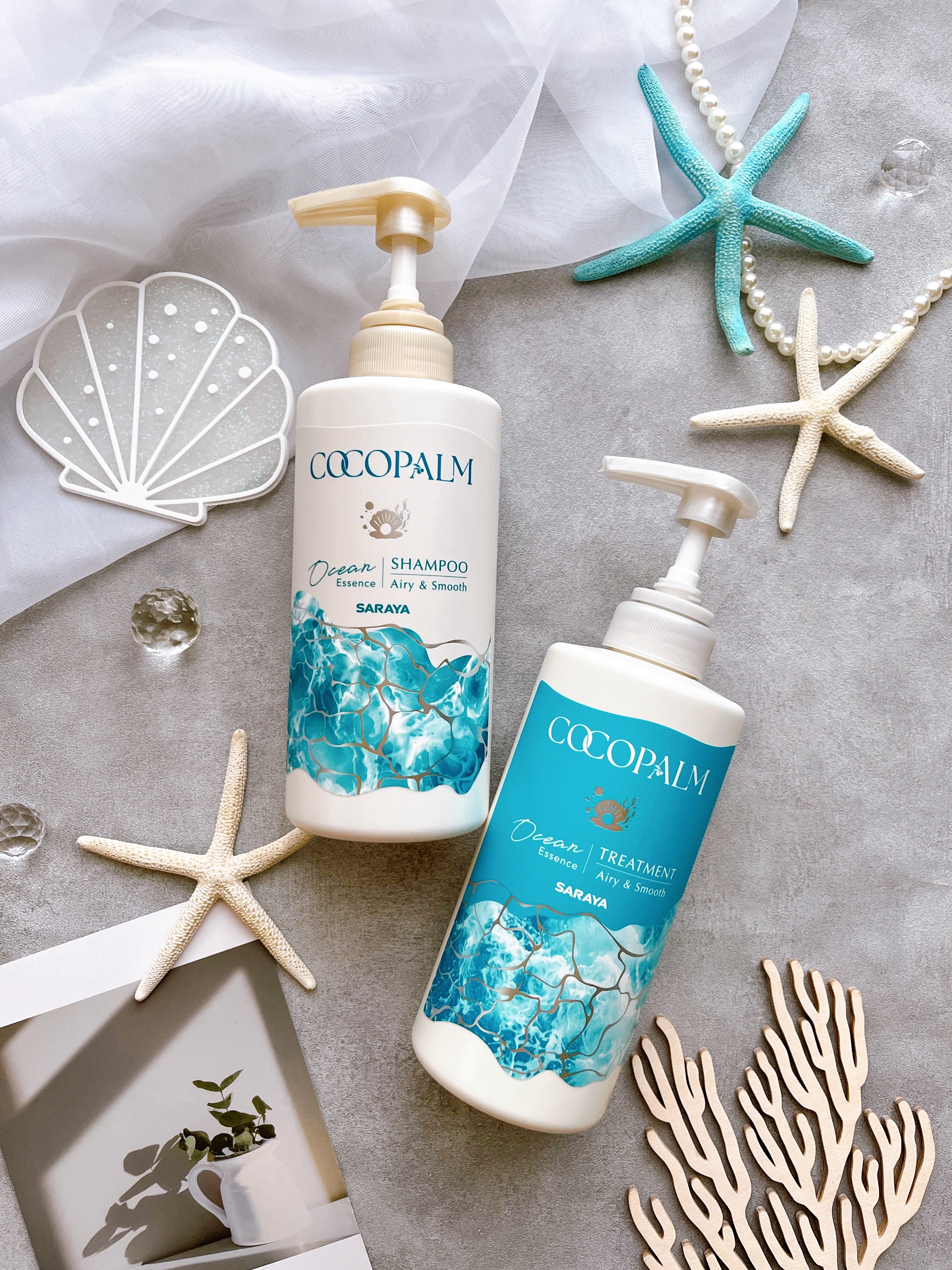 ココパーム オーシャンエッセンスシャンプー/トリートメント/Cocopalm(ココパーム)/市販シャンプーを使ったクチコミ（1枚目）