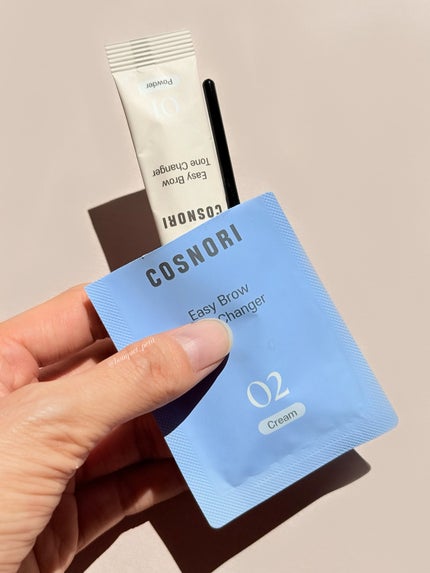 イージーブロウトーンチェンジャー/COSNORI/その他アイブロウを使ったクチコミ(4枚目)