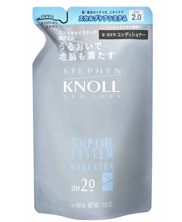 スカルプケアシステム クレンザー/ハイドレーター ハイドレーター詰替用 400ml/スティーブンノル ニューヨーク/市販シャンプーを使ったクチコミ（1枚目）