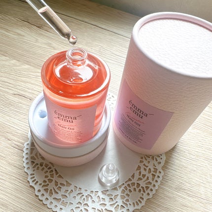 エンカンタールヘアオイル シャインフローラル&ムスク/emma emu/ヘアオイルを使ったクチコミ(4枚目)