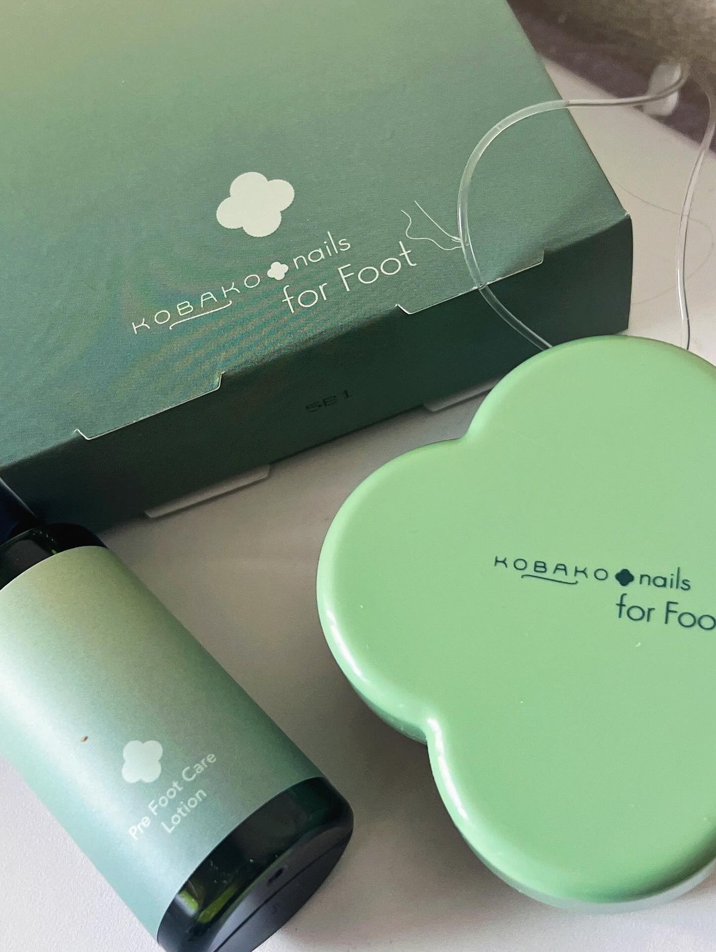 KOBAKO フットケアキット2(クールマッチャ)/KOBAKO/レッグ・フットケアを使ったクチコミ(4枚目)