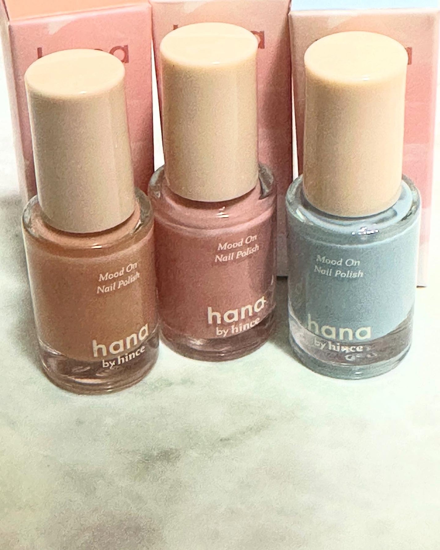 ムードオンネイルポリッシュ/hana by hince/マニキュアを使ったクチコミ(1枚目)
