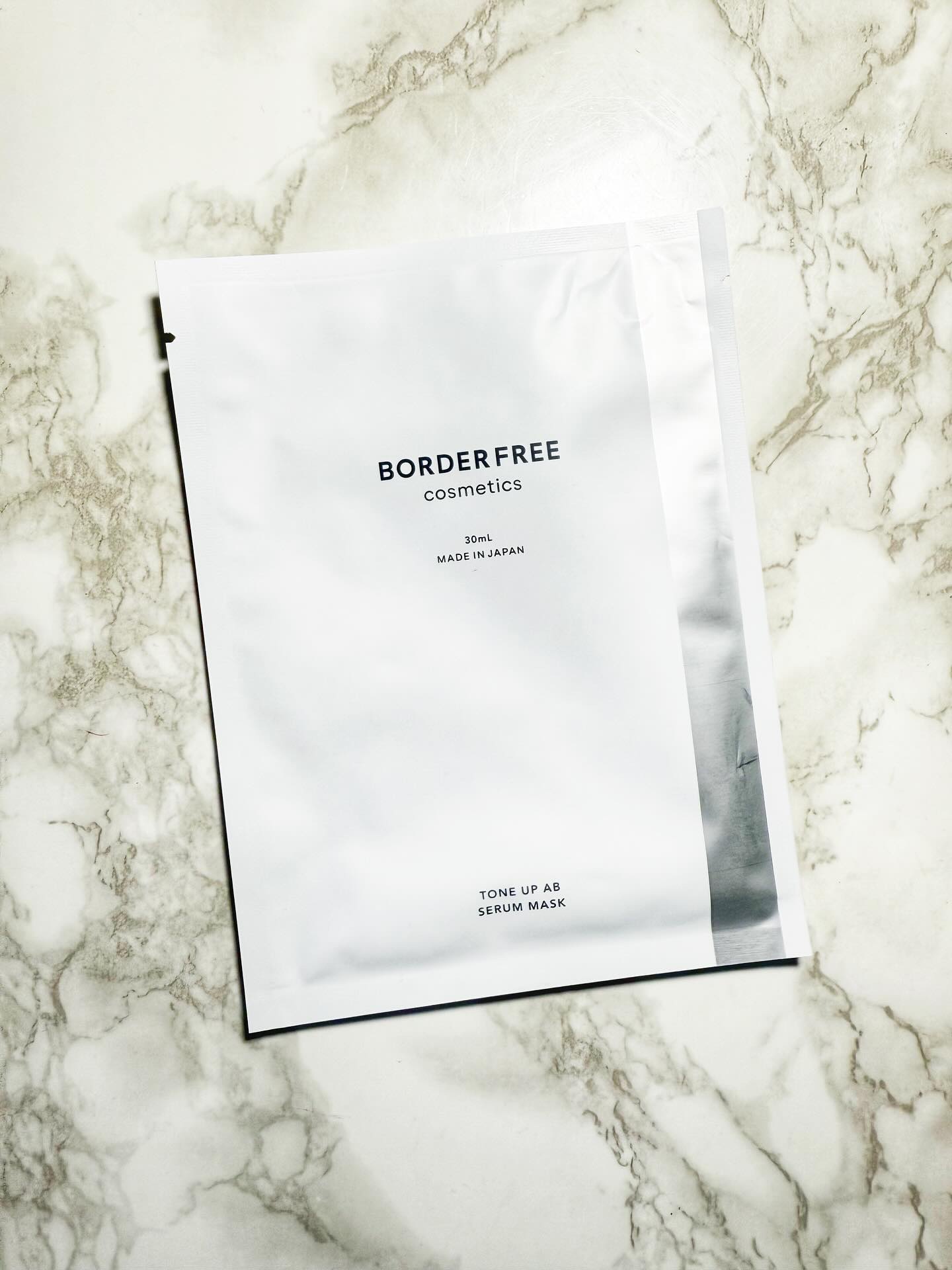 トーンアップABセラムマスク/BORDER FREE cosmetics/シートマスク・パックを使ったクチコミ（1枚目）