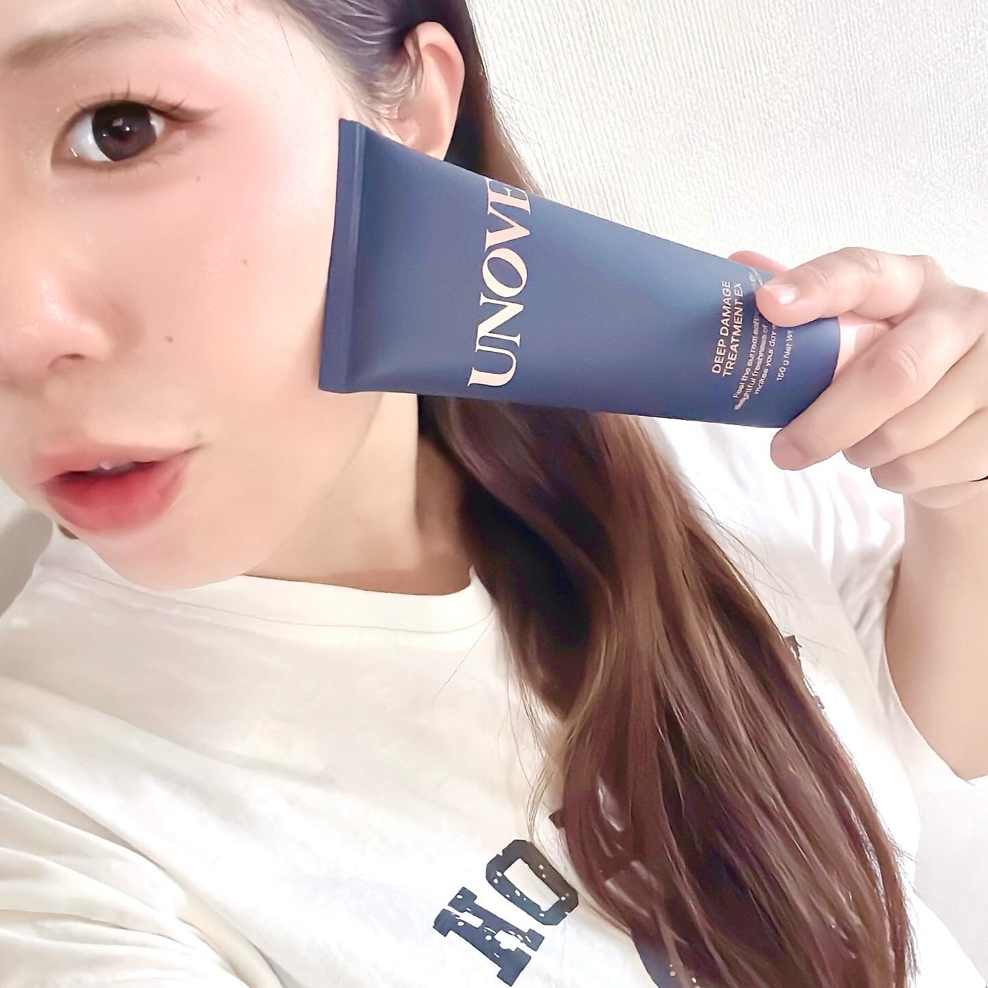 ディープダメージトリートメントEX/UNOVE/洗い流すヘアトリートメントを使ったクチコミ（1枚目）