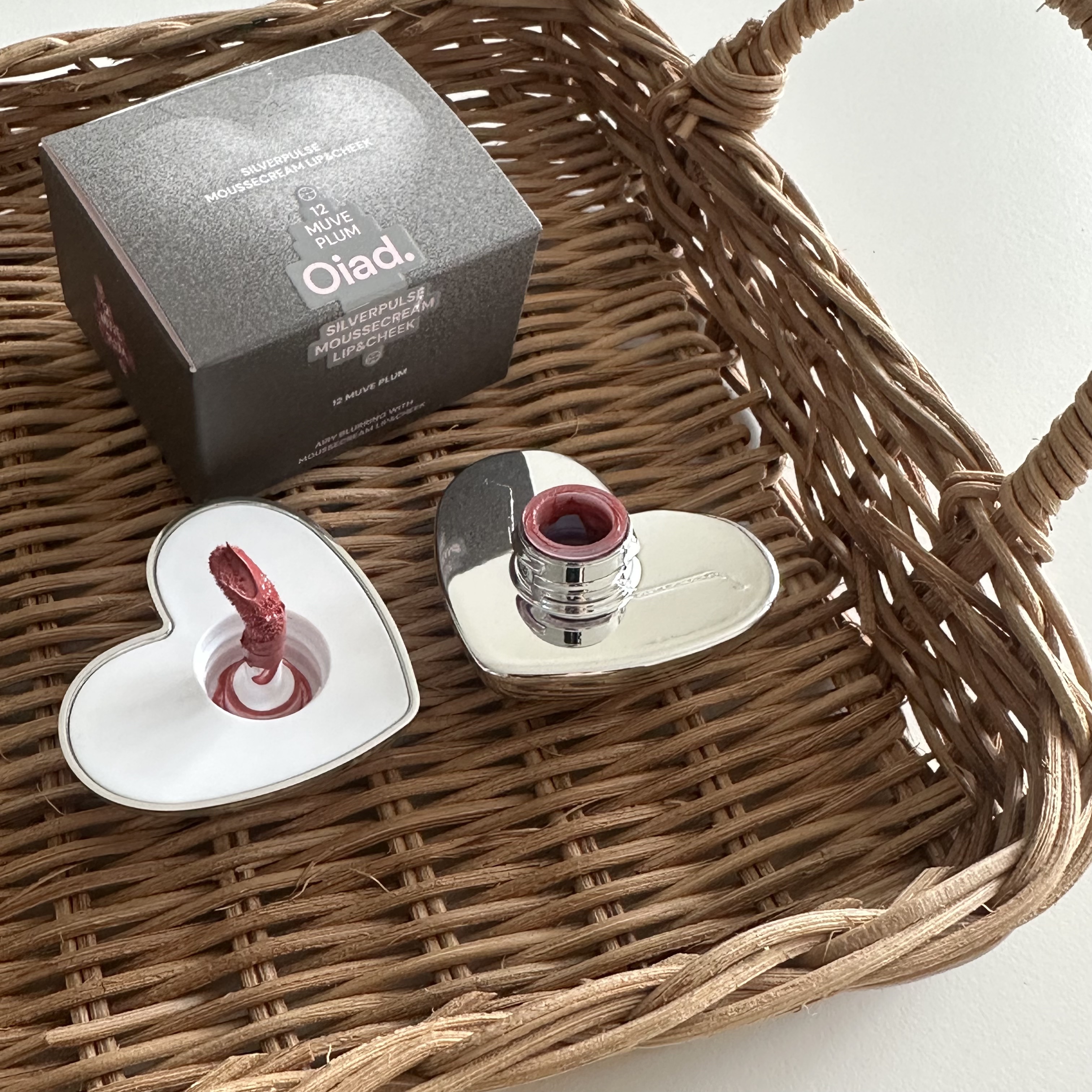 シルバーパース ムースクリーム リップ＆チーク/oiad/ジェル・クリームチークを使ったクチコミ（2枚目）