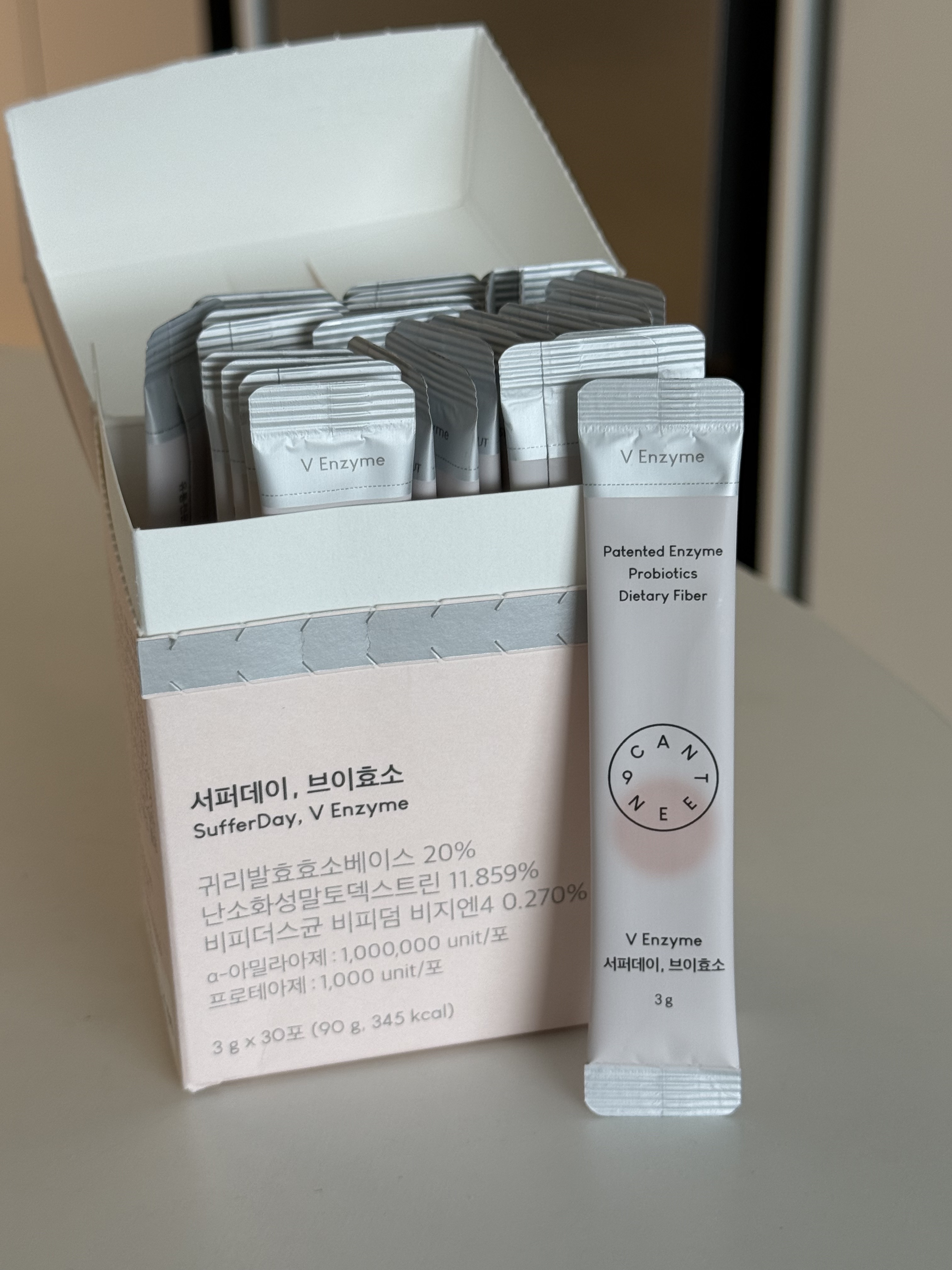 サファーデイ V酵素/canteen9/ボディサプリメントを使ったクチコミ（2枚目）