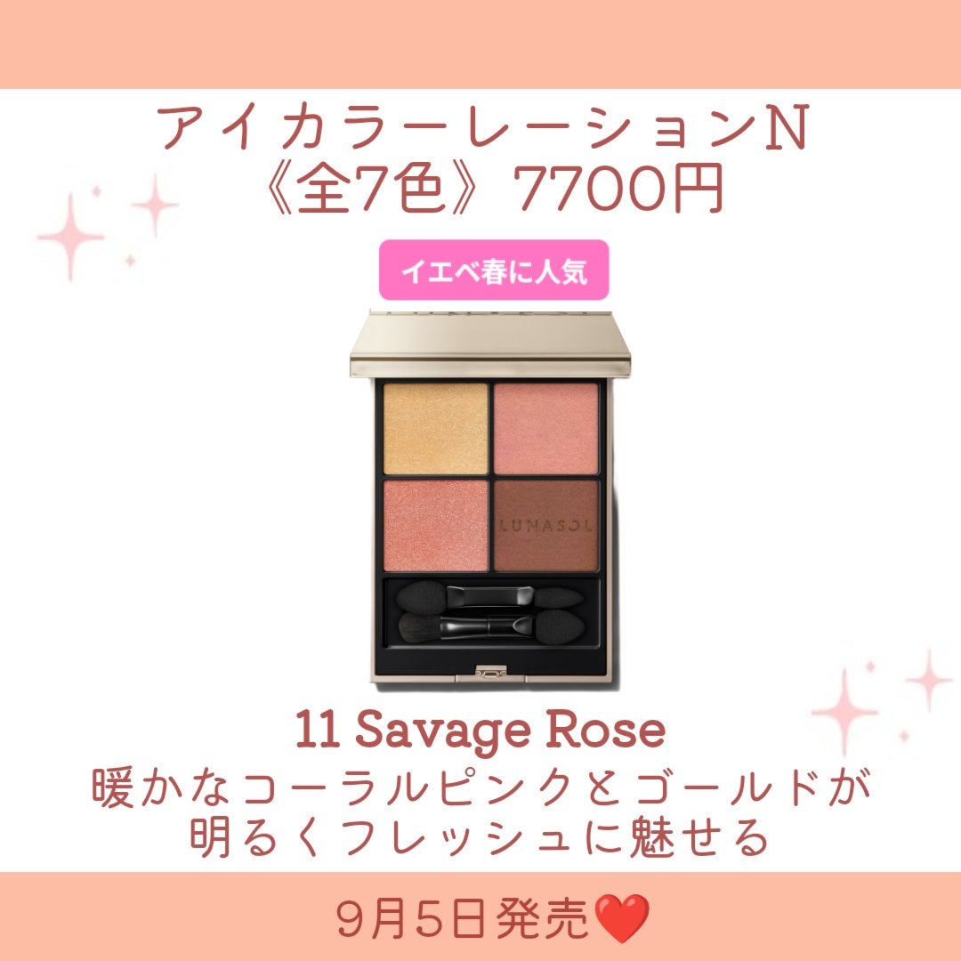 ルナソル アイカラーレーションN/LUNASOL/アイシャドウパレットを使ったクチコミ(4枚目)