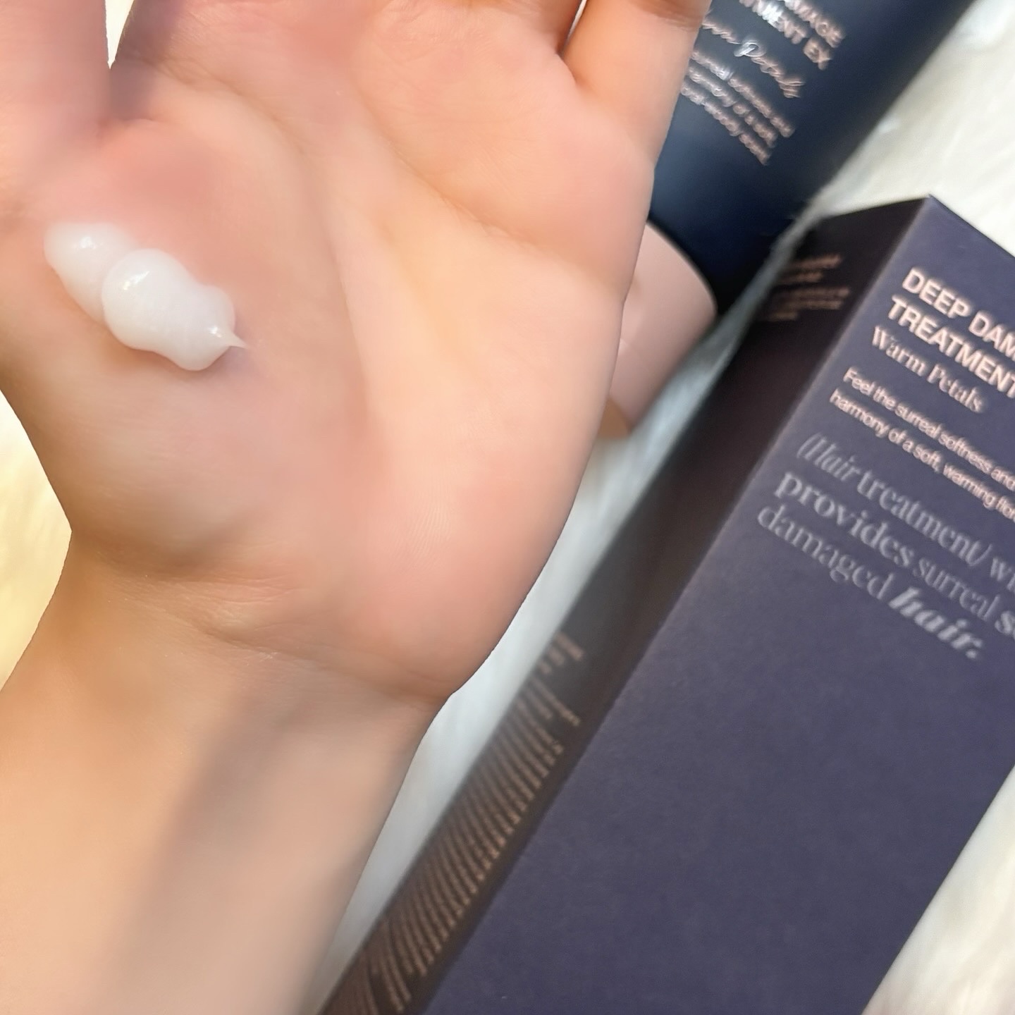 ディープダメージトリートメントEX/UNOVE/洗い流すヘアトリートメントを使ったクチコミ（2枚目）