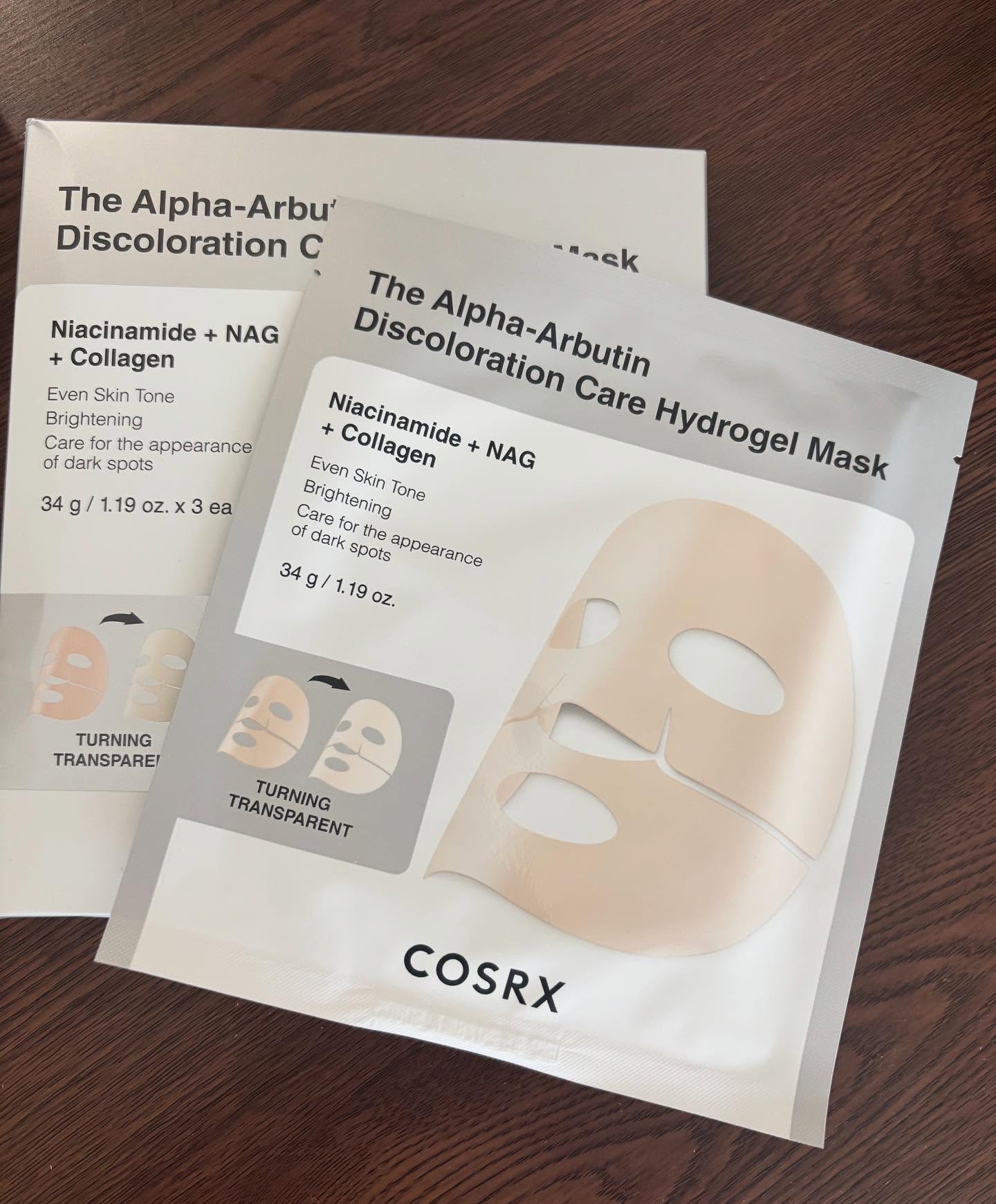 RXザ・アルファ アルブチン ハイドロゲルパック/COSRX/シートマスク・パックを使ったクチコミ（1枚目）