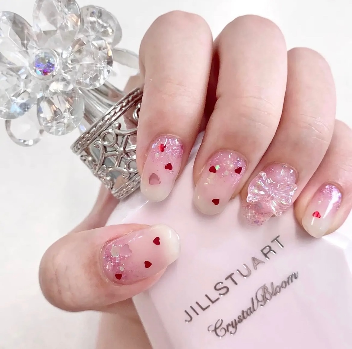 ジェルネイル（ライト対応）/セリア/ジェルネイルを使ったクチコミ（2枚目）