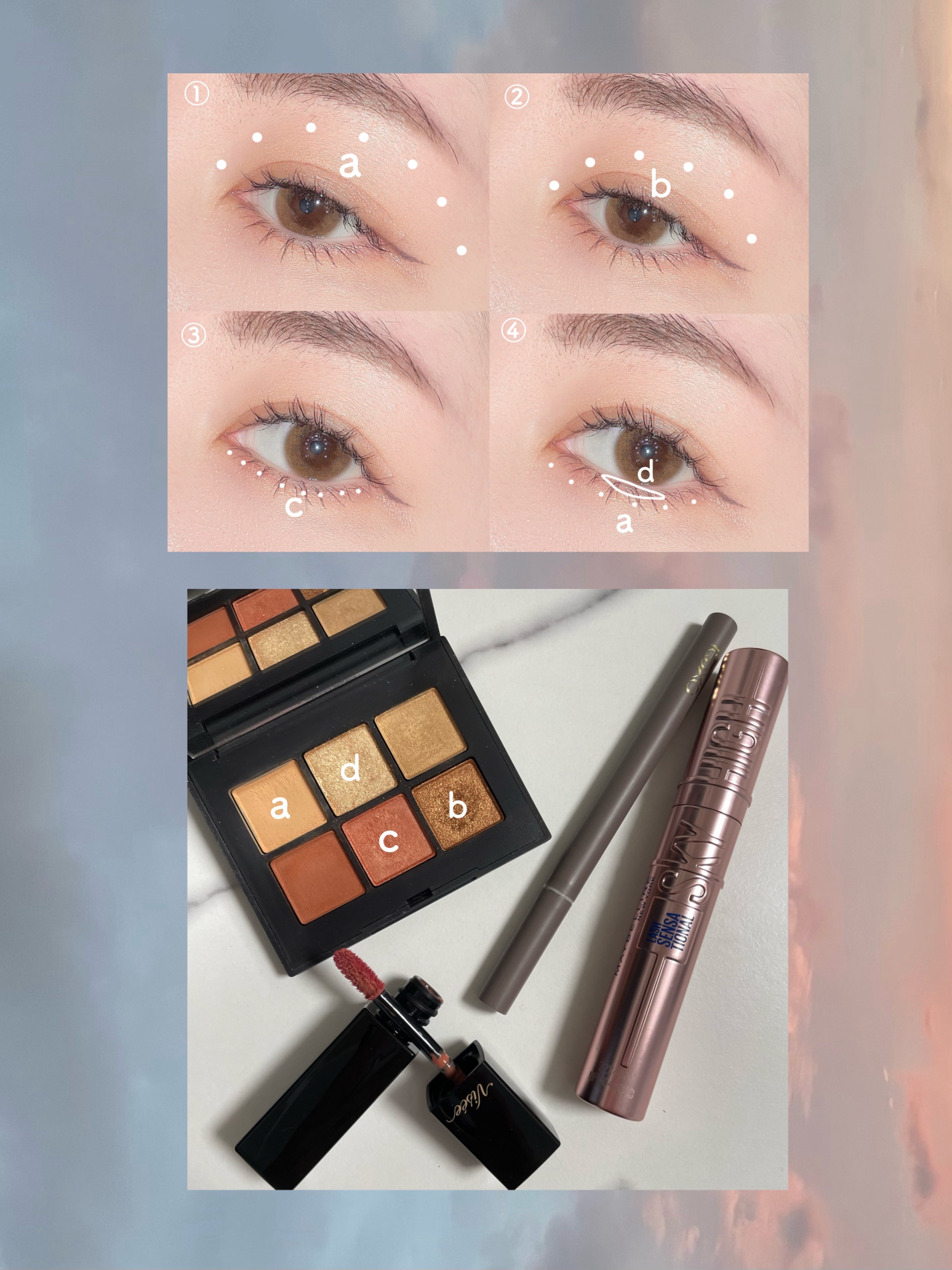 ヴォワヤジュールアイシャドウパレット/NARS/アイシャドウパレットを使ったクチコミ（2枚目）