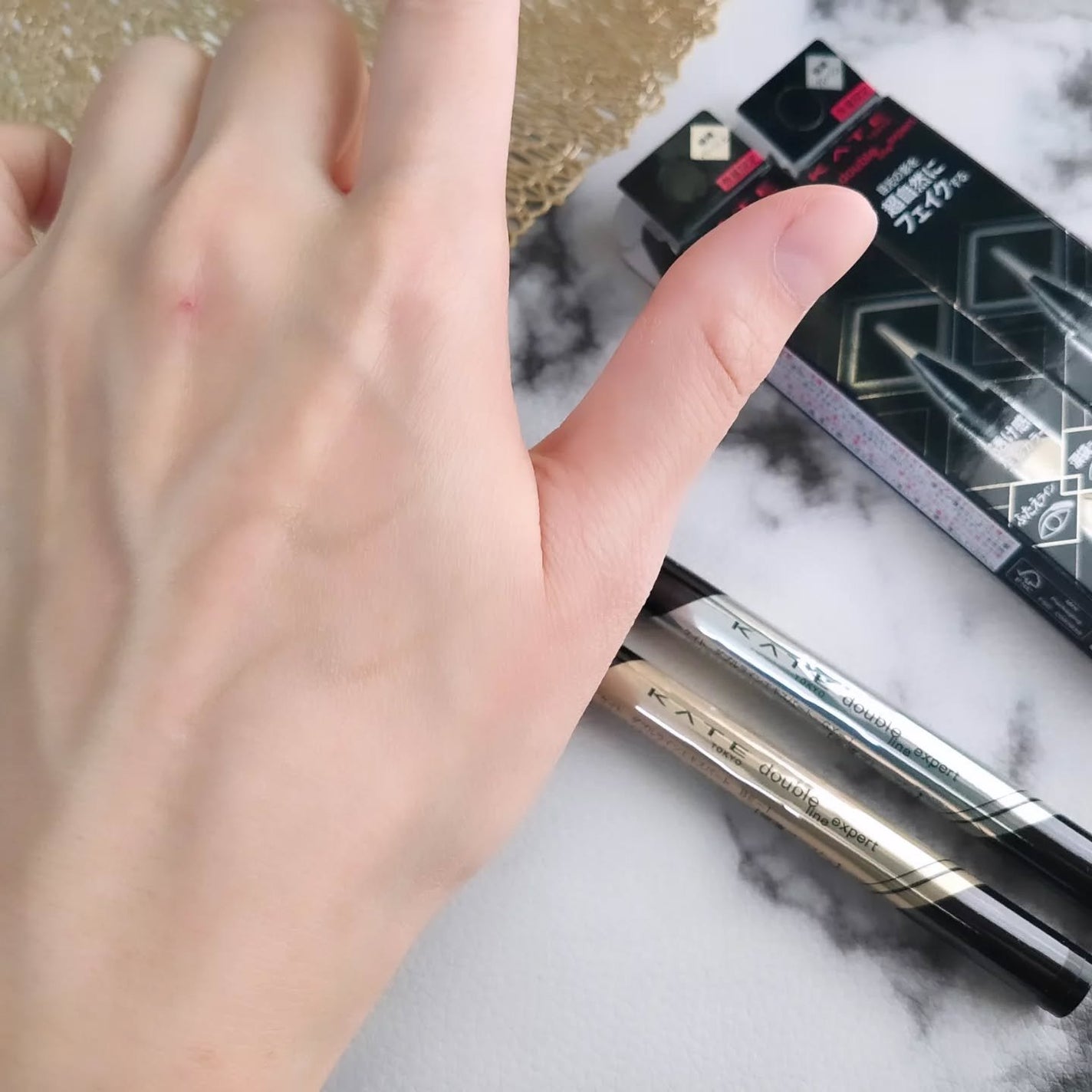 ダブルラインエキスパート/KATE/リキッドアイライナーを使ったクチコミ(5枚目)