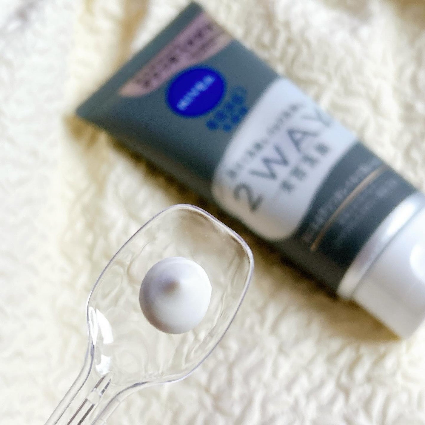 ニベア2WAY美容洗顔/ニベア/洗顔フォームを使ったクチコミ(2枚目)