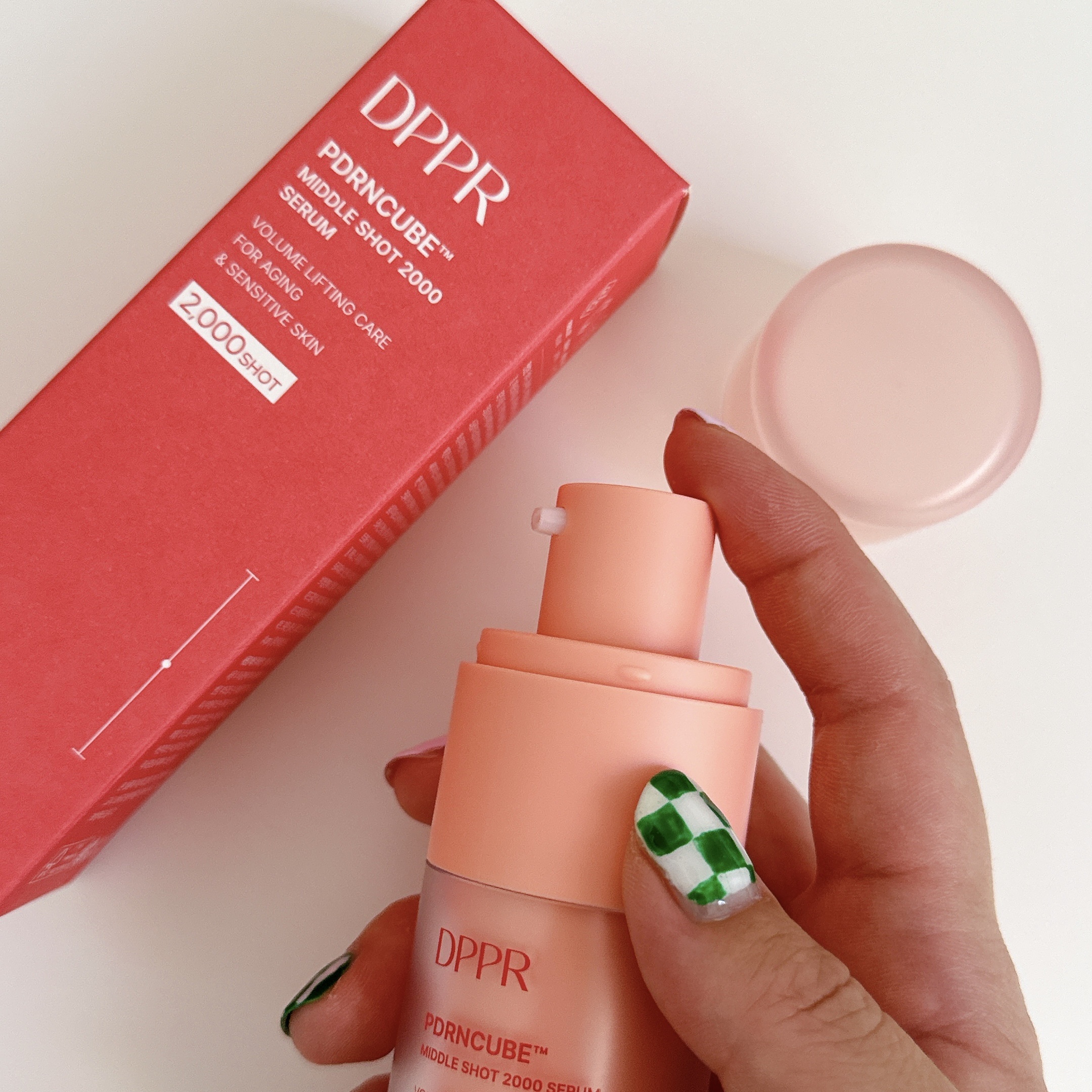 PDRNキューブセラム/DPPR/美容液を使ったクチコミ（2枚目）