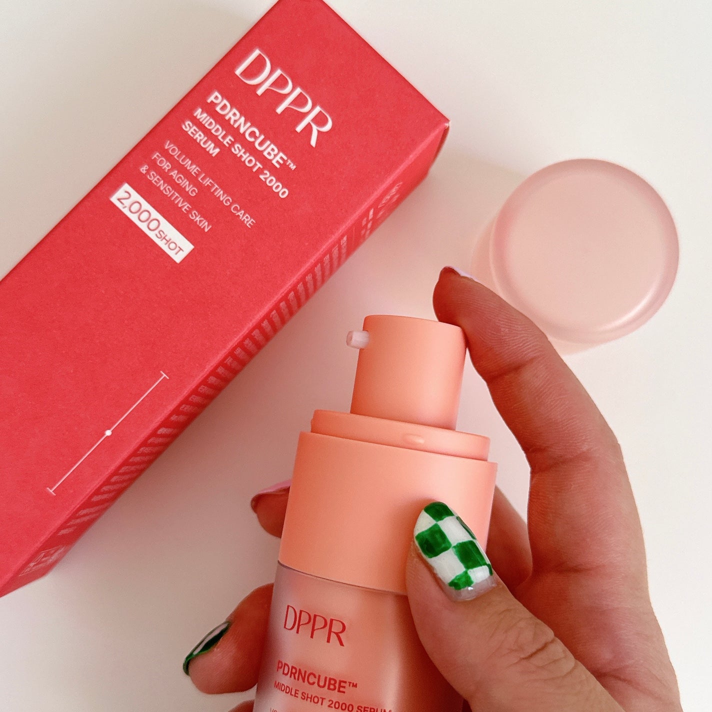 PDRNキューブミドルショット2000セラム/DPPR/美容液を使ったクチコミ(2枚目)
