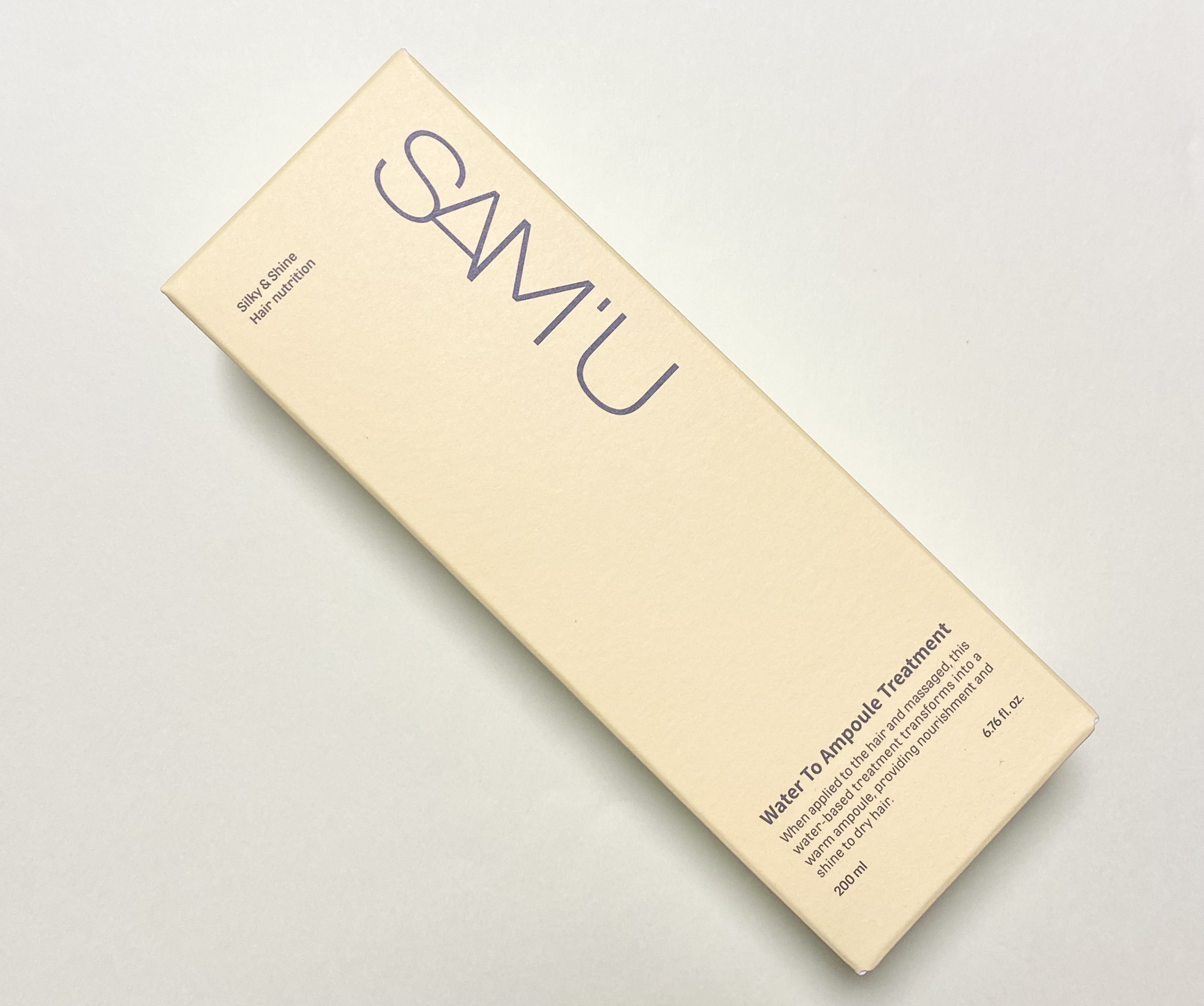 ウォータートゥーアンプルトリートメント/SAM'U/アウトバストリートメントを使ったクチコミ（1枚目）