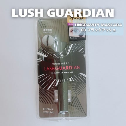 ラッシュガーディアン アングラヴィティマスカラ/LASHGUARDIAN/マスカラを使ったクチコミ(2枚目)