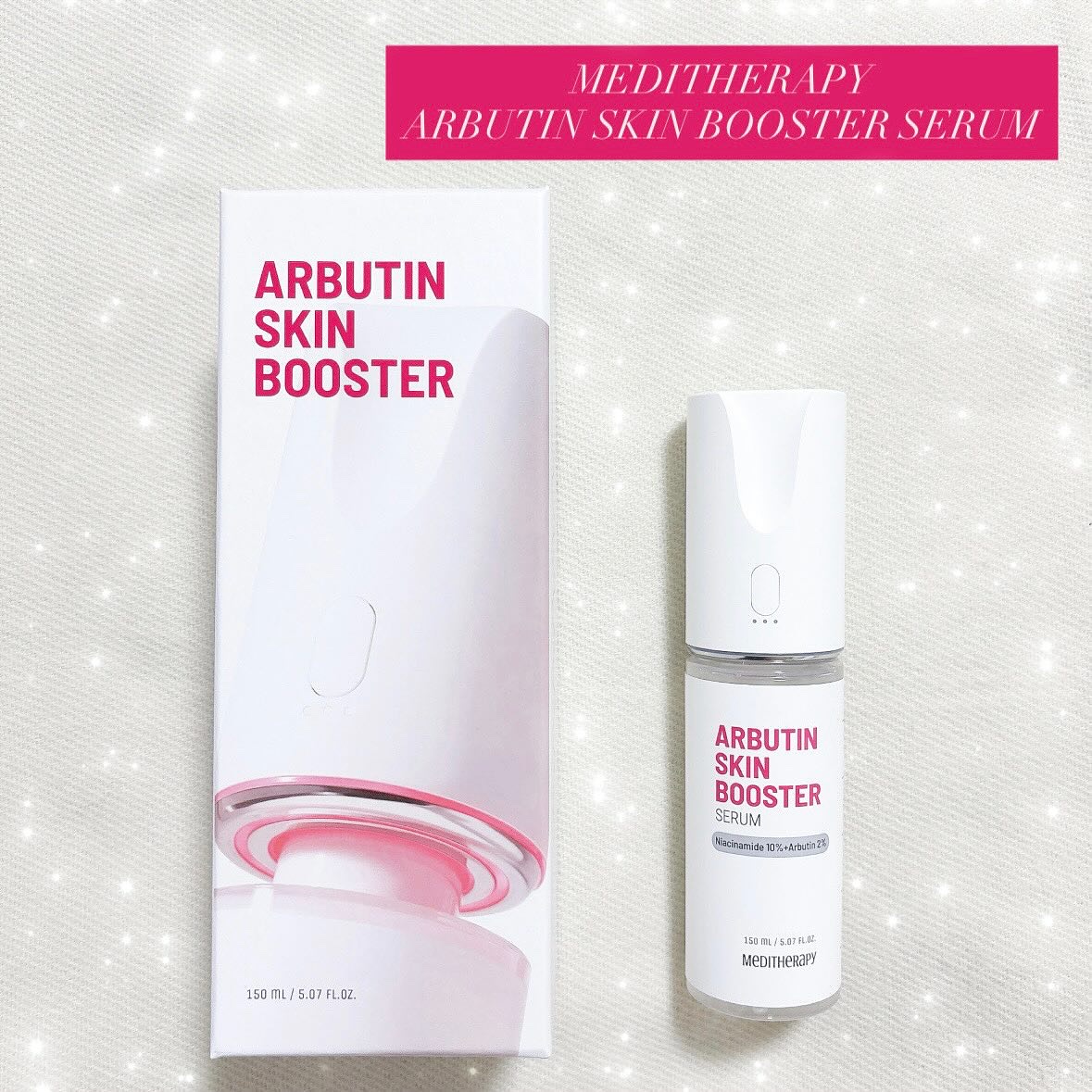 アルブチン スキンブースター セラム/MEDITHERAPY/美容液を使ったクチコミ（1枚目）