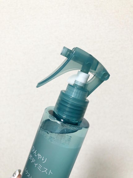 ひんやりボディミスト エクストラクール/無印良品/デオドラント・制汗剤を使ったクチコミ(2枚目)