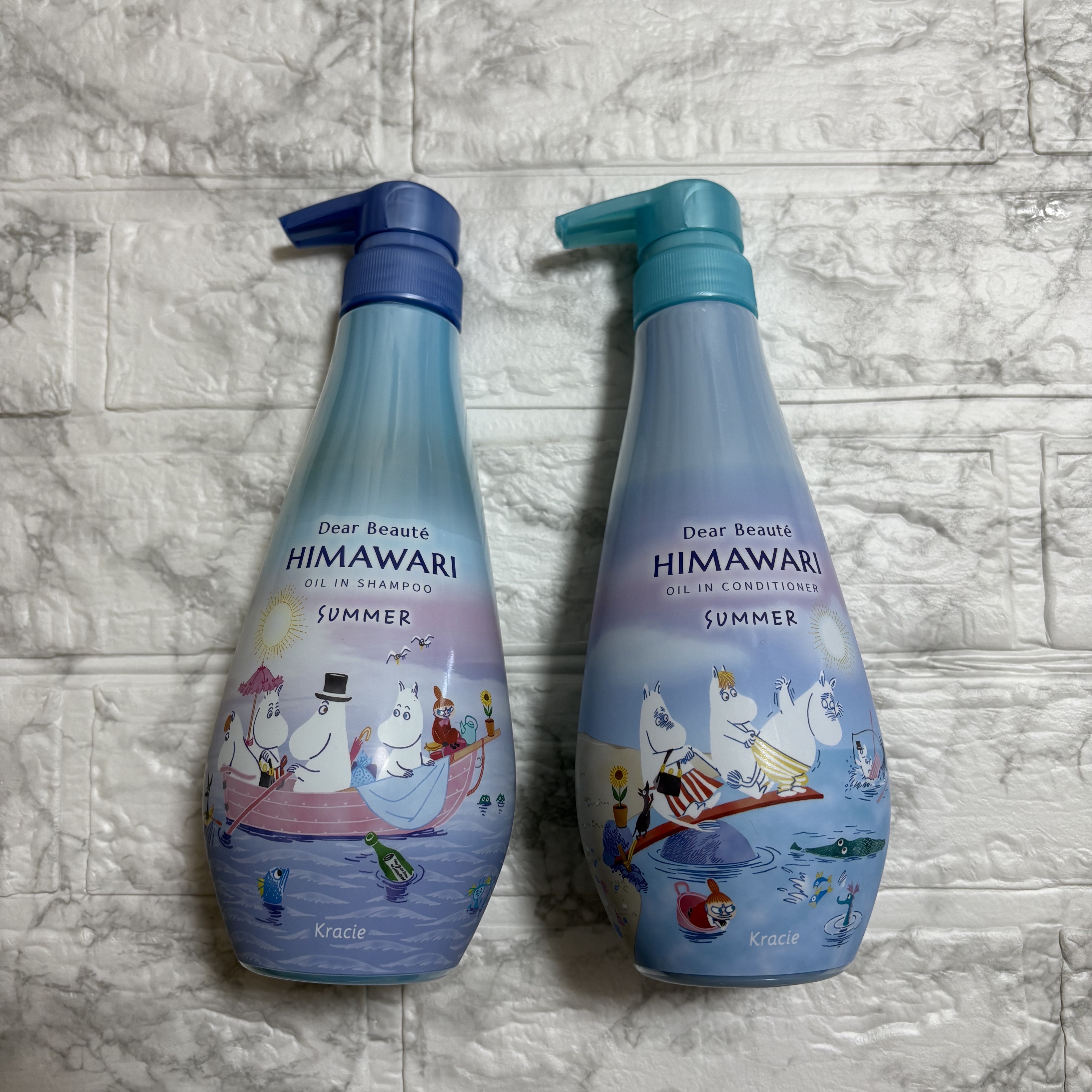 ディアボーテ　オイルインシャンプー＆オイルインコンディショナー　（ムーミン　サマー）/ディアボーテ/市販シャンプーを使ったクチコミ（2枚目）