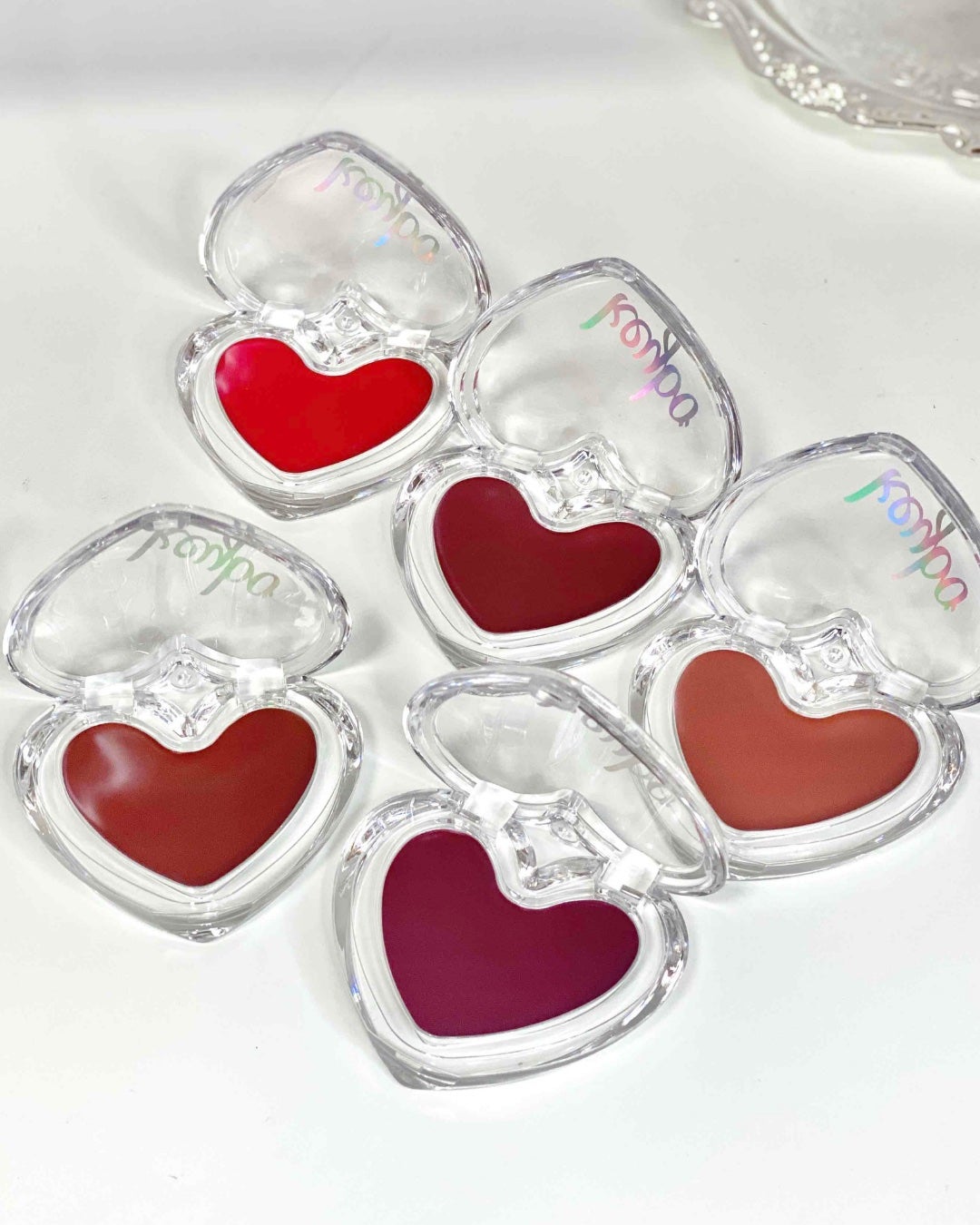 ハートキーリング リップ&チーク/keybo/口紅を使ったクチコミ(8枚目)