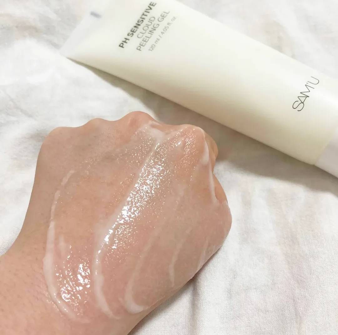 PHセンシティブクラウドピーリングジェル/SAM'U/ピーリングを使ったクチコミ（3枚目）