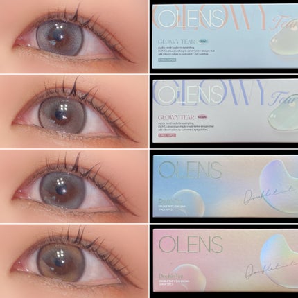 Glowy Tear 1day/OLENS/ワンデー(1DAY)カラコンを使ったクチコミ(2枚目)