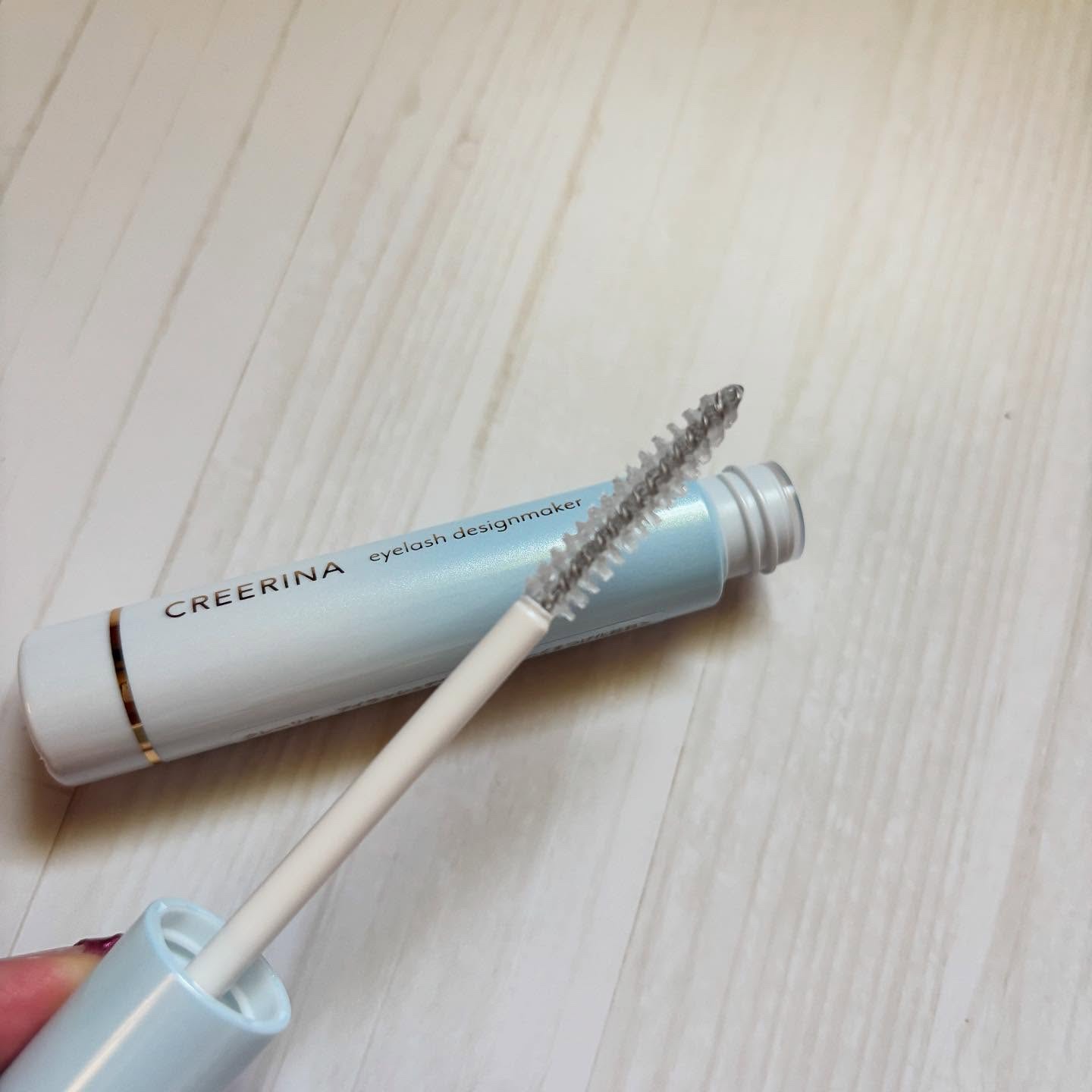 アイラッシュデザインメイカー/クレーリナ/マスカラ下地を使ったクチコミ（3枚目）