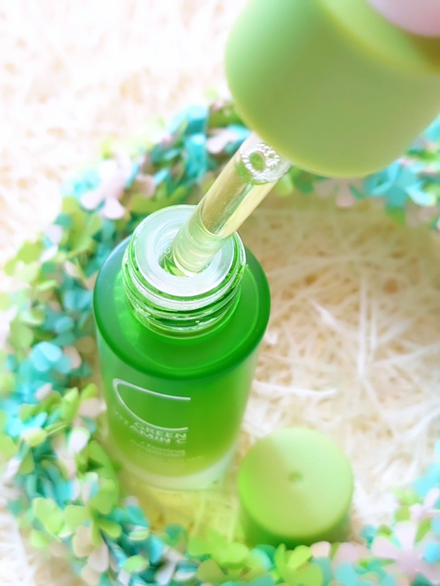 アリウル グリーンビタミンC トーニングセラム(アンプル)/Ariul/美容液を使ったクチコミ(4枚目)